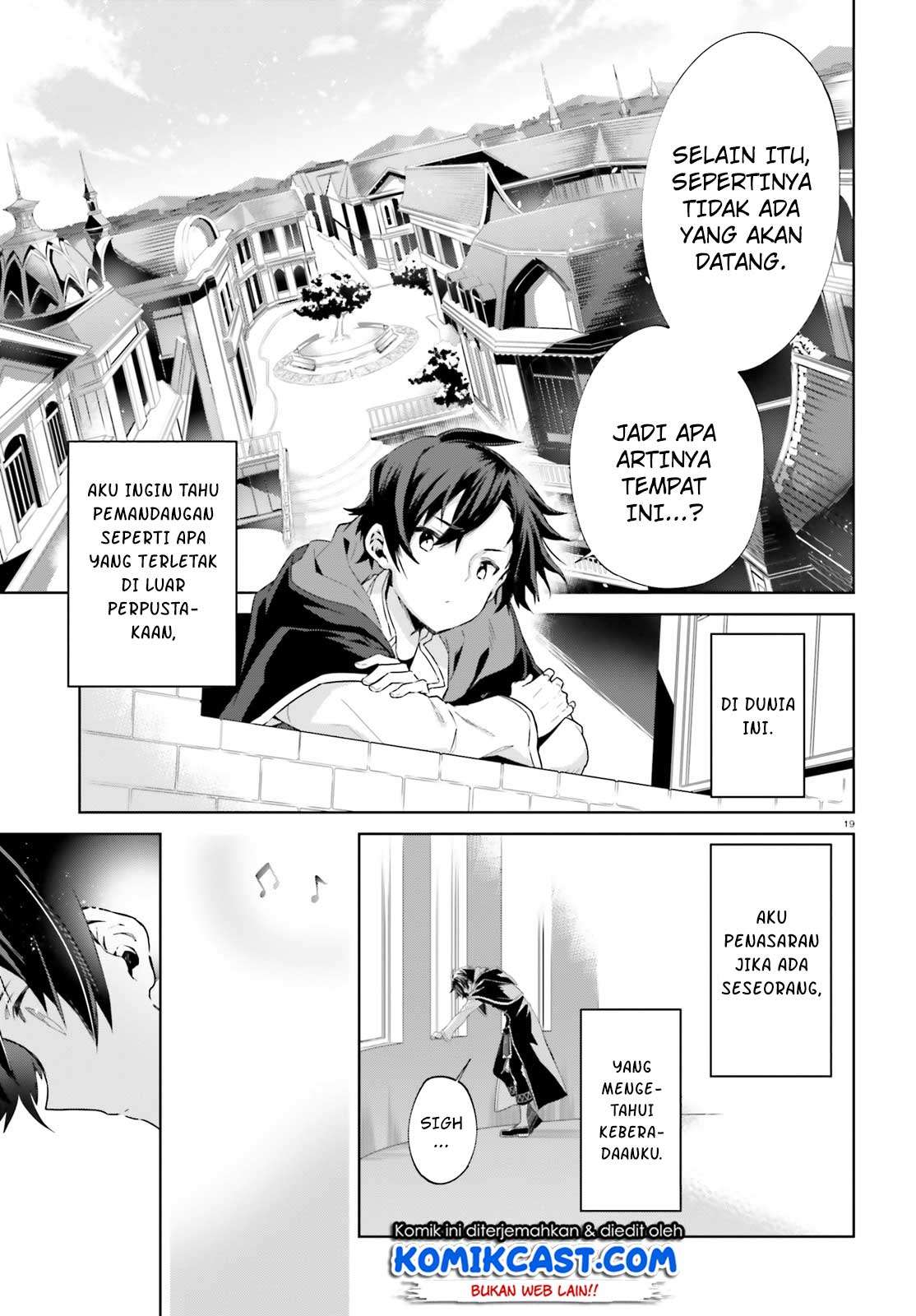 Kagami no Mukou no Saihate Toshokan: Kou no Yuusha to Itsuwari no Maou Chapter 1 - halaman 7
