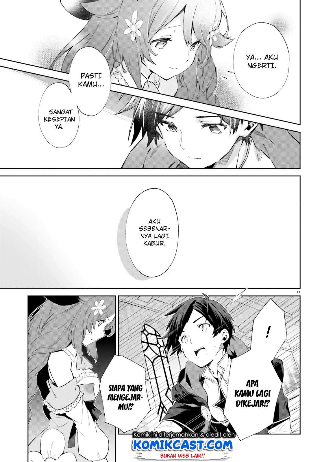 Kagami no Mukou no Saihate Toshokan: Kou no Yuusha to Itsuwari no Maou Chapter 2 - halaman 1