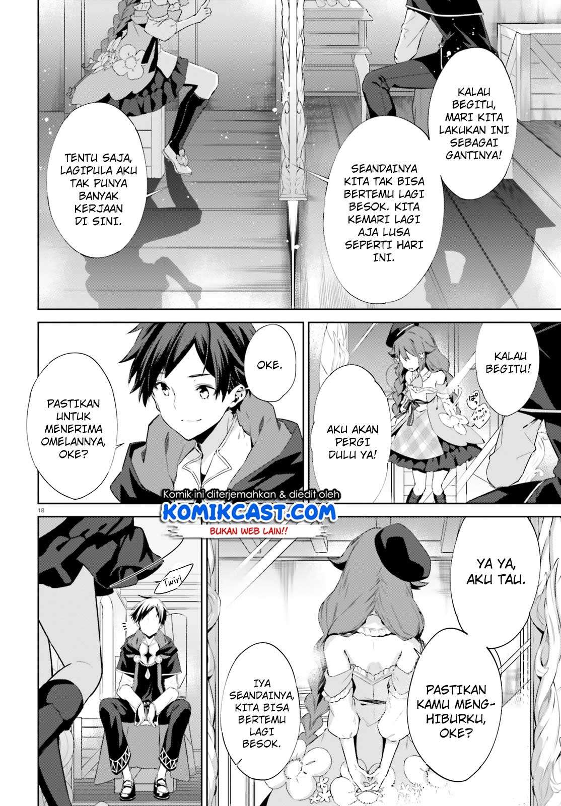 Kagami no Mukou no Saihate Toshokan: Kou no Yuusha to Itsuwari no Maou Chapter 2 - halaman 8