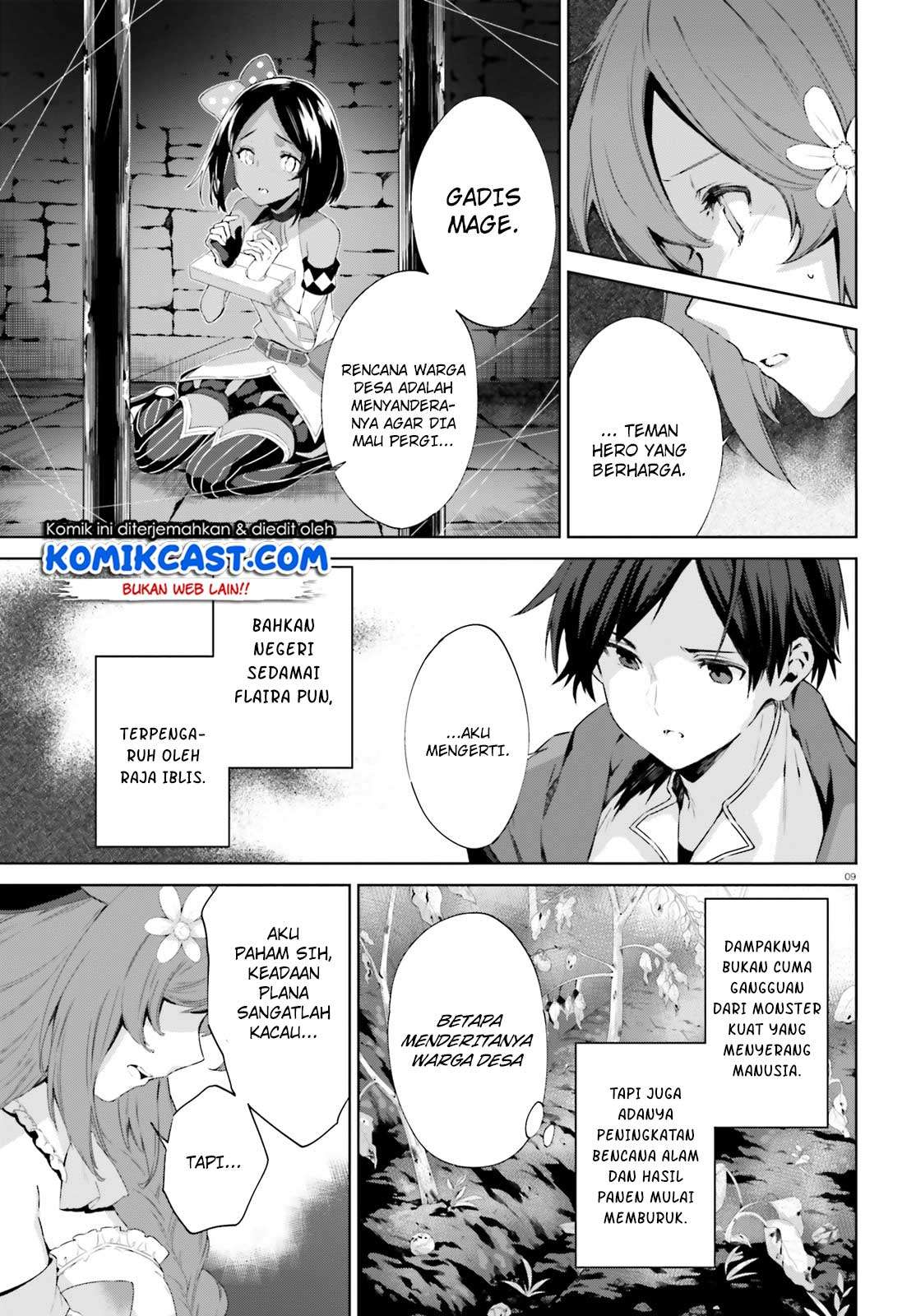 Kagami no Mukou no Saihate Toshokan: Kou no Yuusha to Itsuwari no Maou Chapter 3 - halaman 10