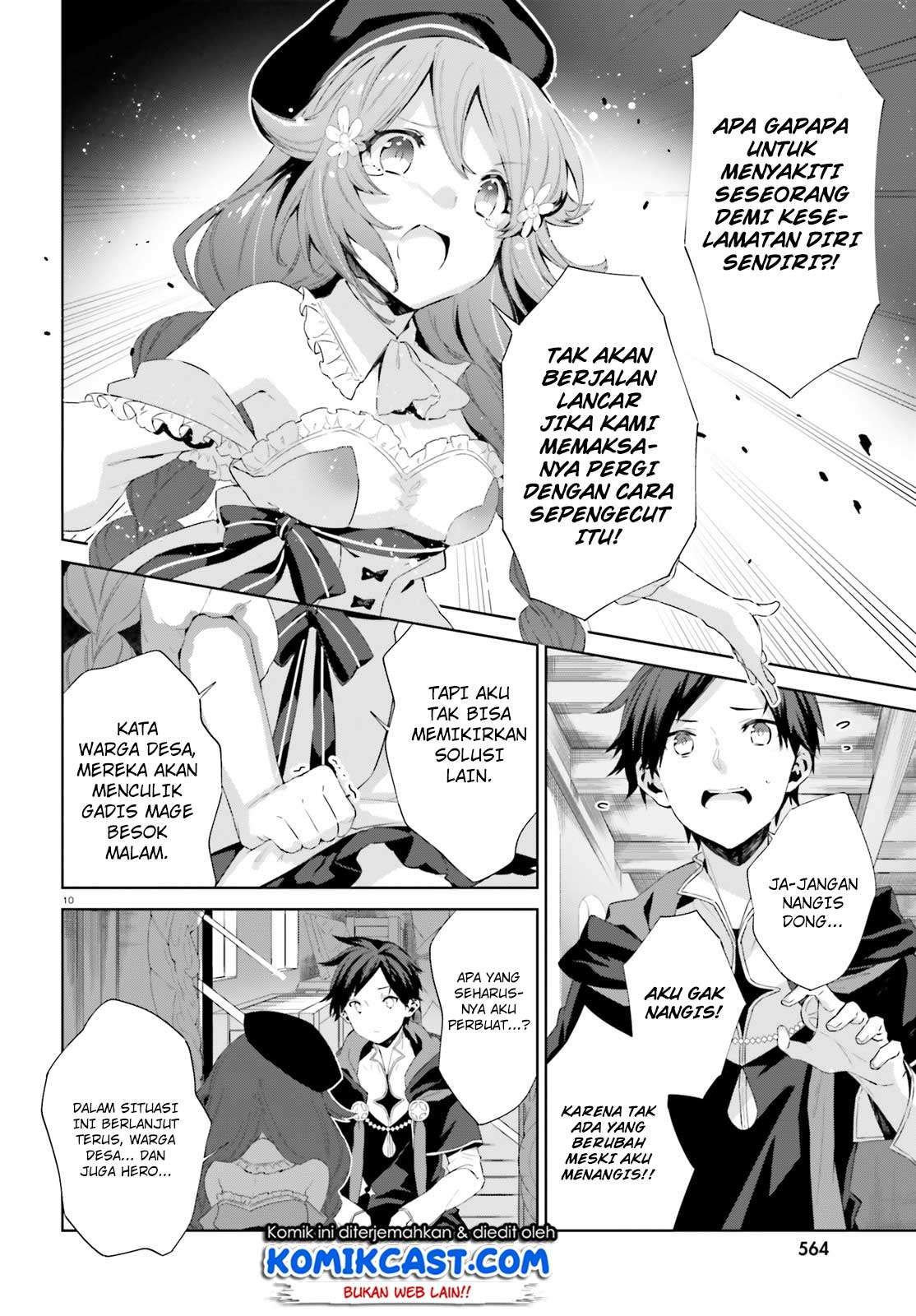 Kagami no Mukou no Saihate Toshokan: Kou no Yuusha to Itsuwari no Maou Chapter 3 - halaman 11