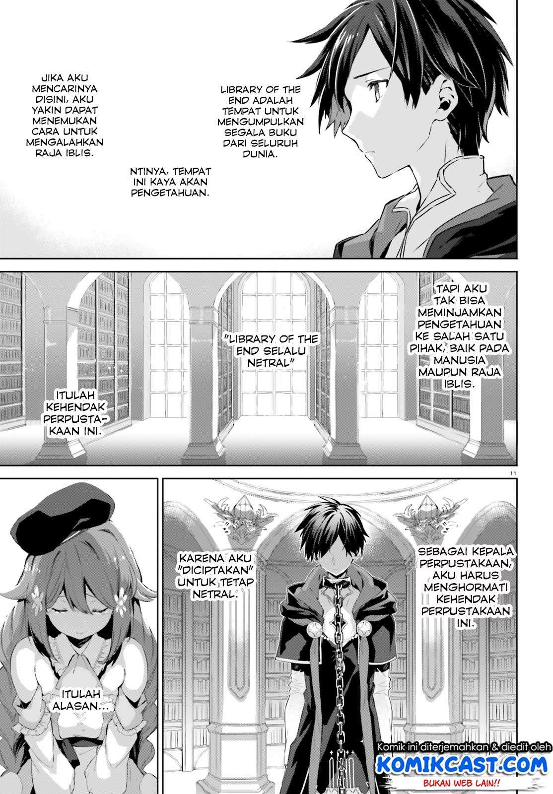 Kagami no Mukou no Saihate Toshokan: Kou no Yuusha to Itsuwari no Maou Chapter 3 - halaman 12
