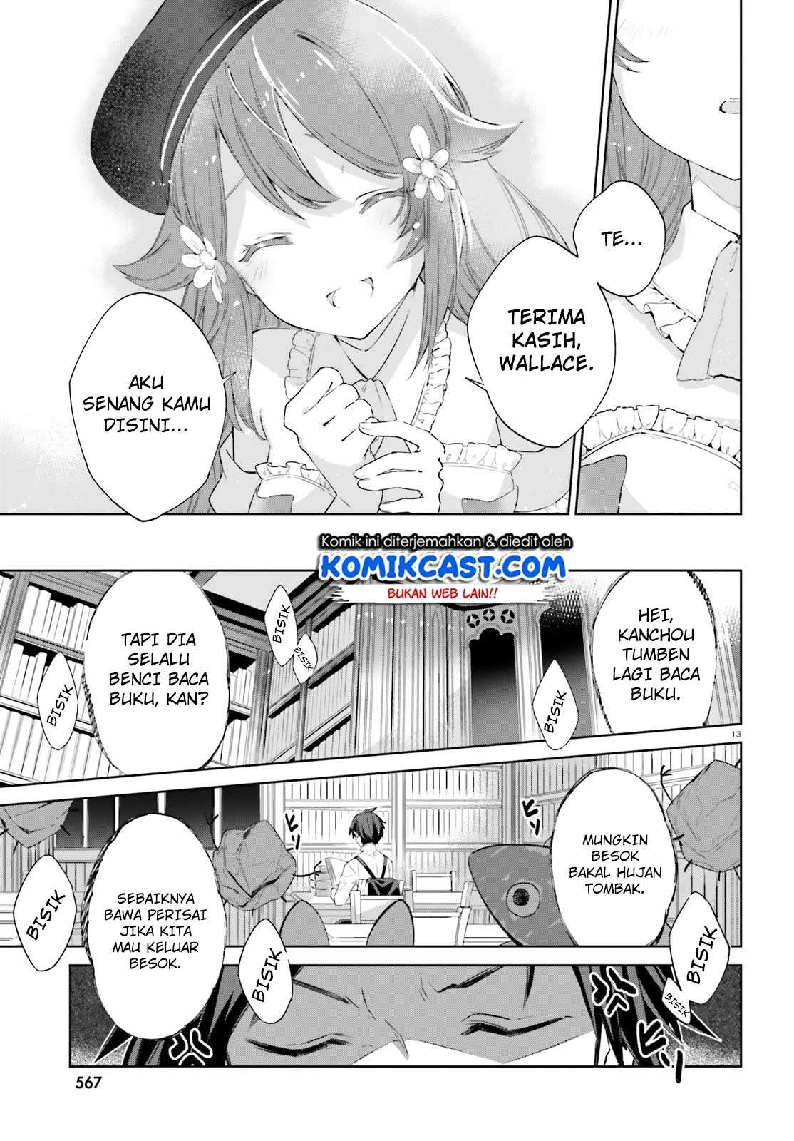 Kagami no Mukou no Saihate Toshokan: Kou no Yuusha to Itsuwari no Maou Chapter 3 - halaman 14