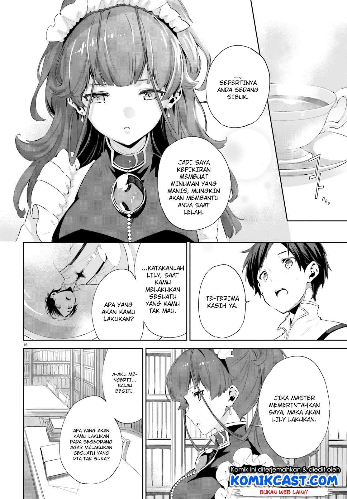 Kagami no Mukou no Saihate Toshokan: Kou no Yuusha to Itsuwari no Maou Chapter 3 - halaman 17