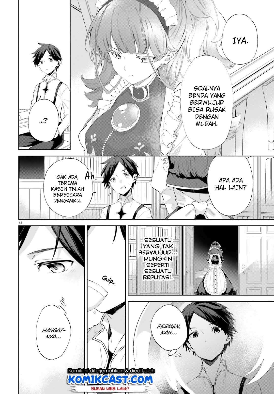 Kagami no Mukou no Saihate Toshokan: Kou no Yuusha to Itsuwari no Maou Chapter 3 - halaman 19
