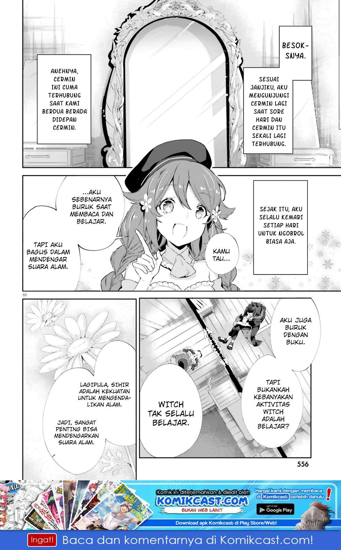 Kagami no Mukou no Saihate Toshokan: Kou no Yuusha to Itsuwari no Maou Chapter 3 - halaman 3