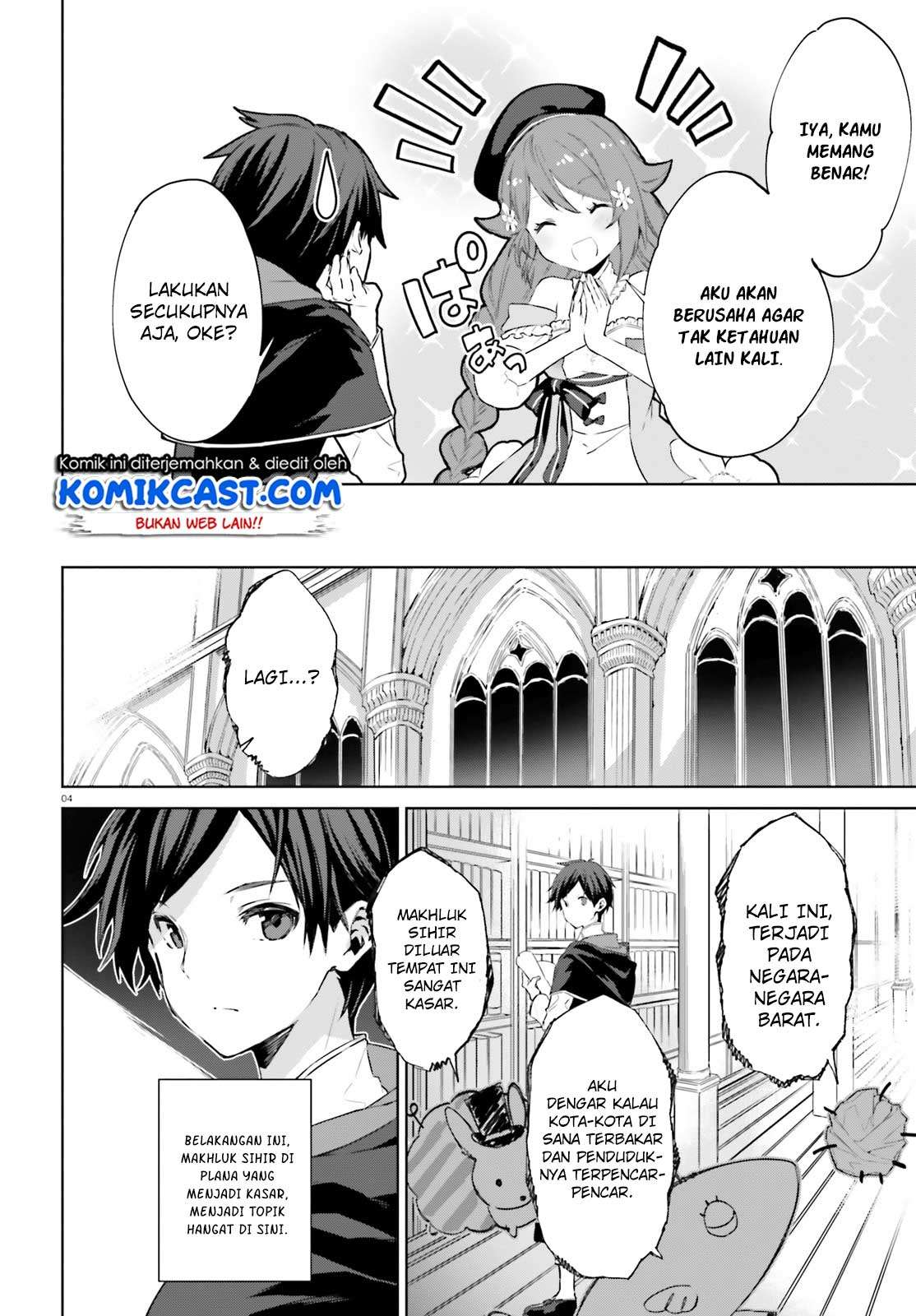 Kagami no Mukou no Saihate Toshokan: Kou no Yuusha to Itsuwari no Maou Chapter 3 - halaman 5