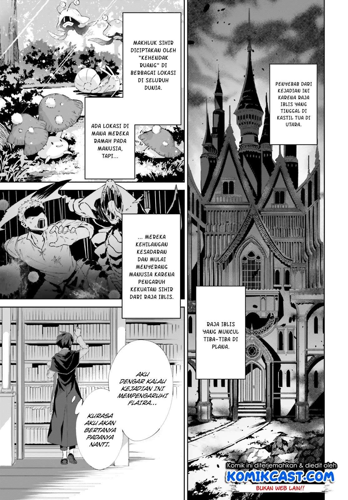 Kagami no Mukou no Saihate Toshokan: Kou no Yuusha to Itsuwari no Maou Chapter 3 - halaman 6