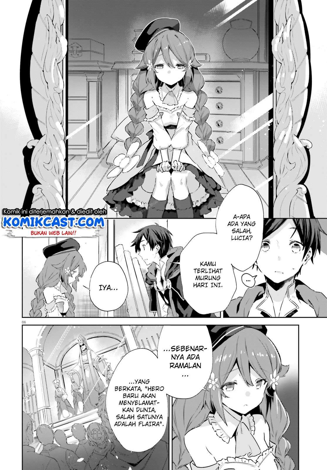 Kagami no Mukou no Saihate Toshokan: Kou no Yuusha to Itsuwari no Maou Chapter 3 - halaman 7