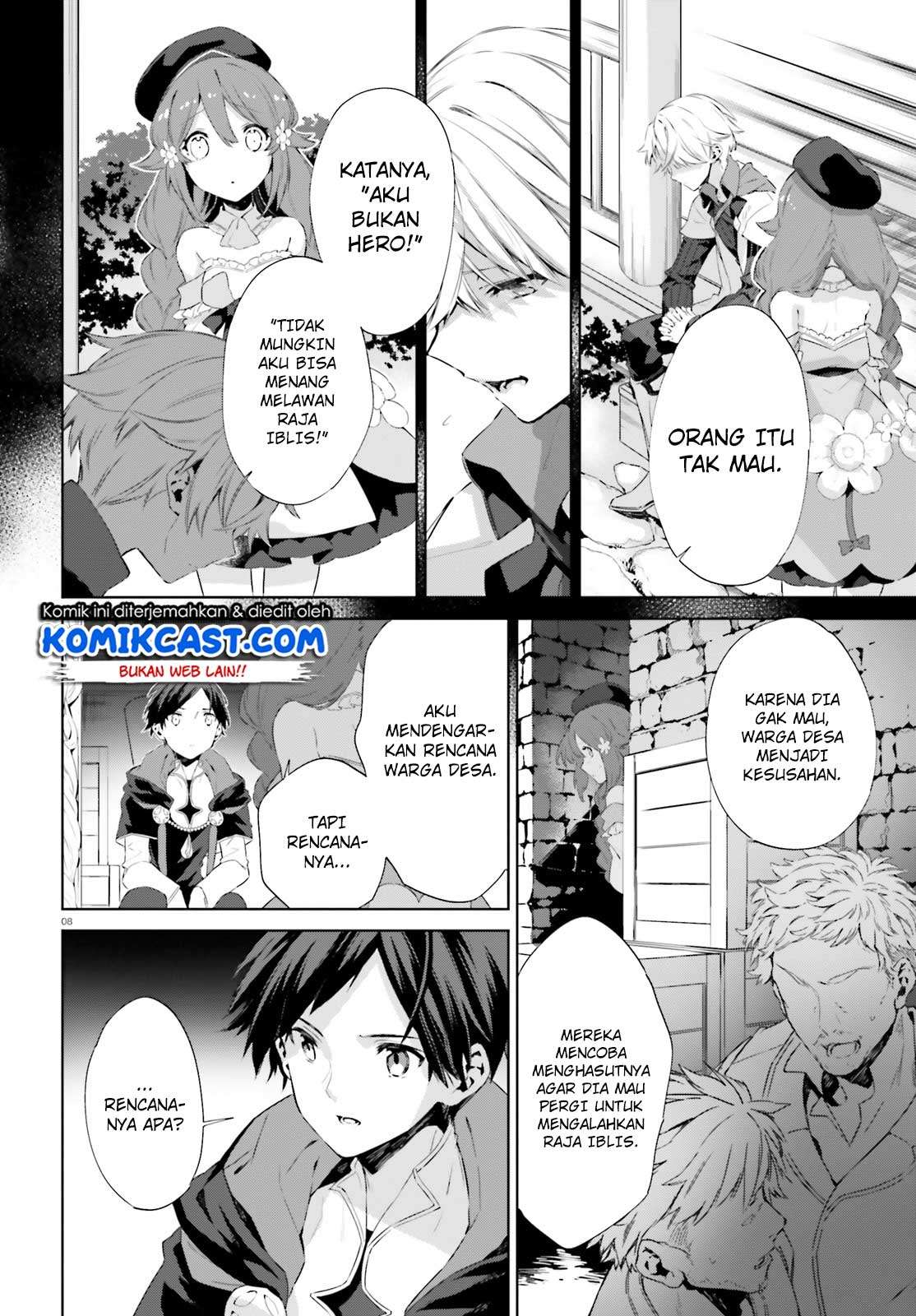Kagami no Mukou no Saihate Toshokan: Kou no Yuusha to Itsuwari no Maou Chapter 3 - halaman 9
