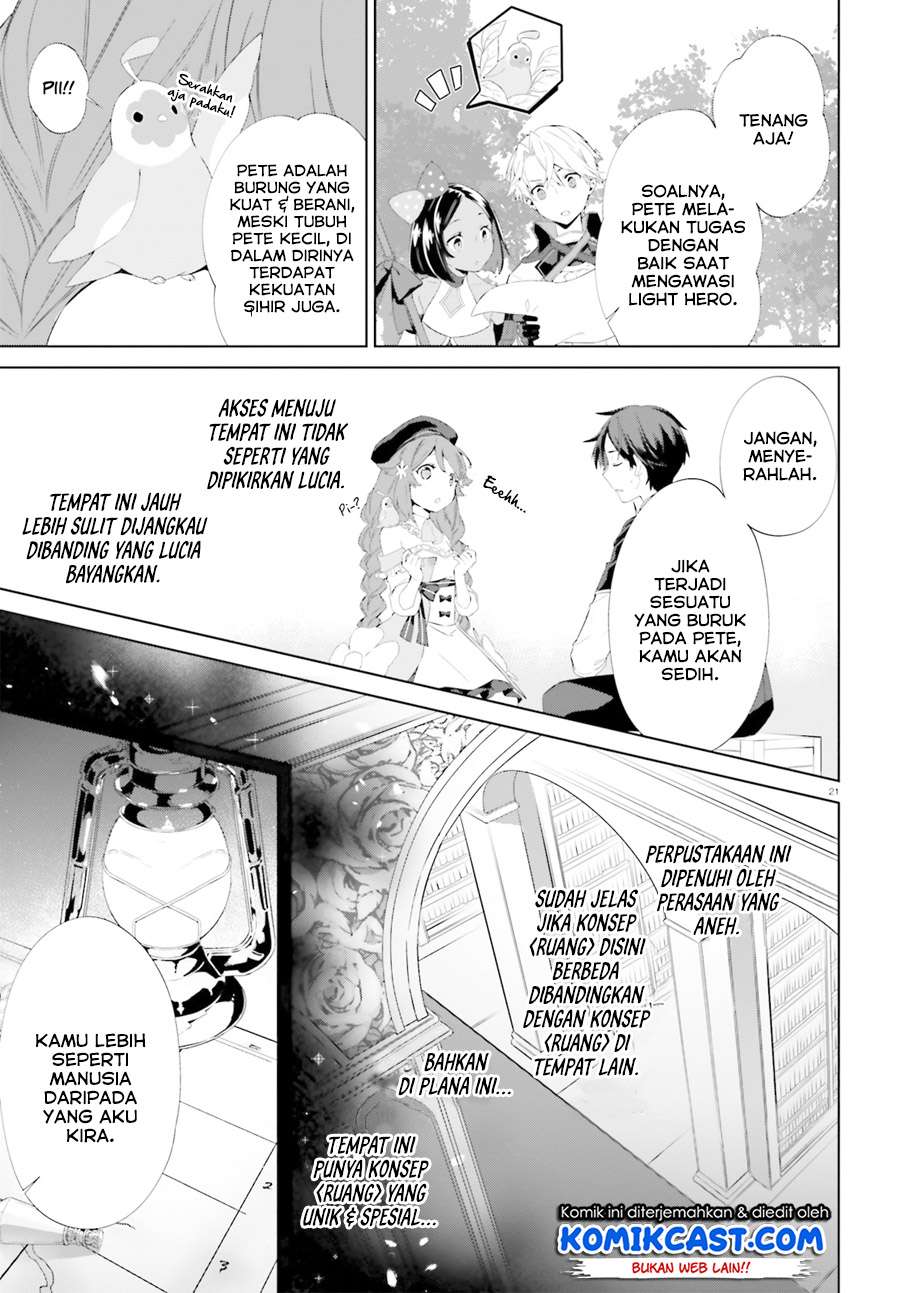 Kagami no Mukou no Saihate Toshokan: Kou no Yuusha to Itsuwari no Maou Chapter 5 - halaman 22