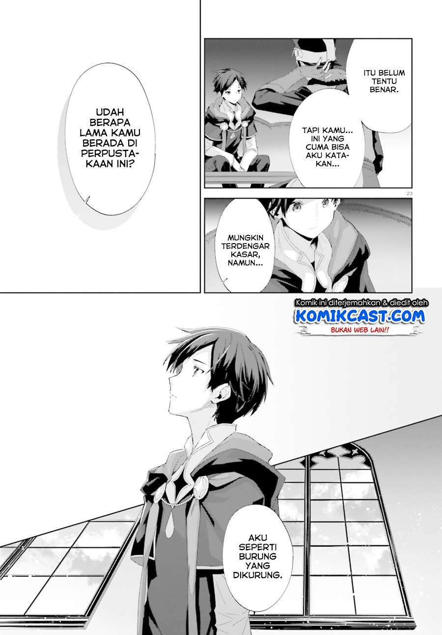 Kagami no Mukou no Saihate Toshokan: Kou no Yuusha to Itsuwari no Maou Chapter 5 - halaman 24