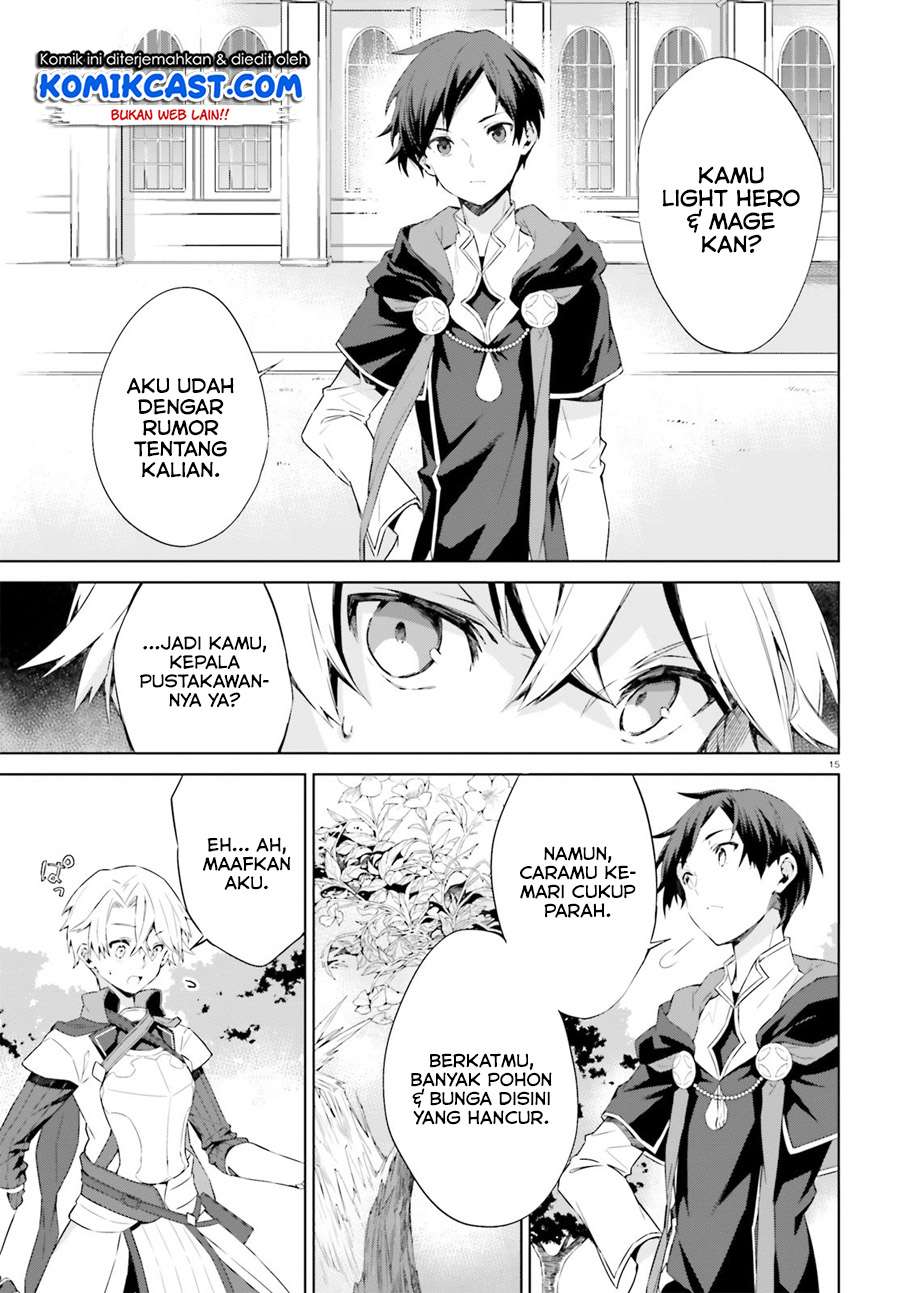 Kagami no Mukou no Saihate Toshokan: Kou no Yuusha to Itsuwari no Maou Chapter 6 - halaman 15