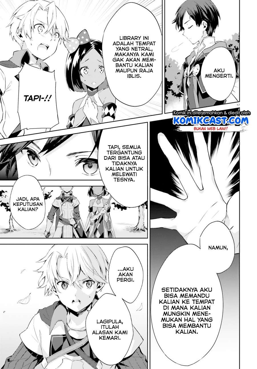 Kagami no Mukou no Saihate Toshokan: Kou no Yuusha to Itsuwari no Maou Chapter 6 - halaman 17