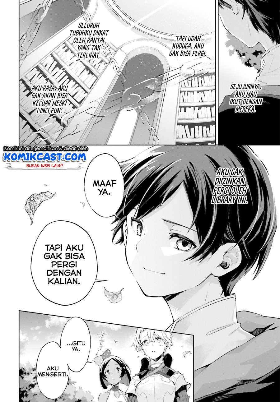 Kagami no Mukou no Saihate Toshokan: Kou no Yuusha to Itsuwari no Maou Chapter 7 - halaman 9