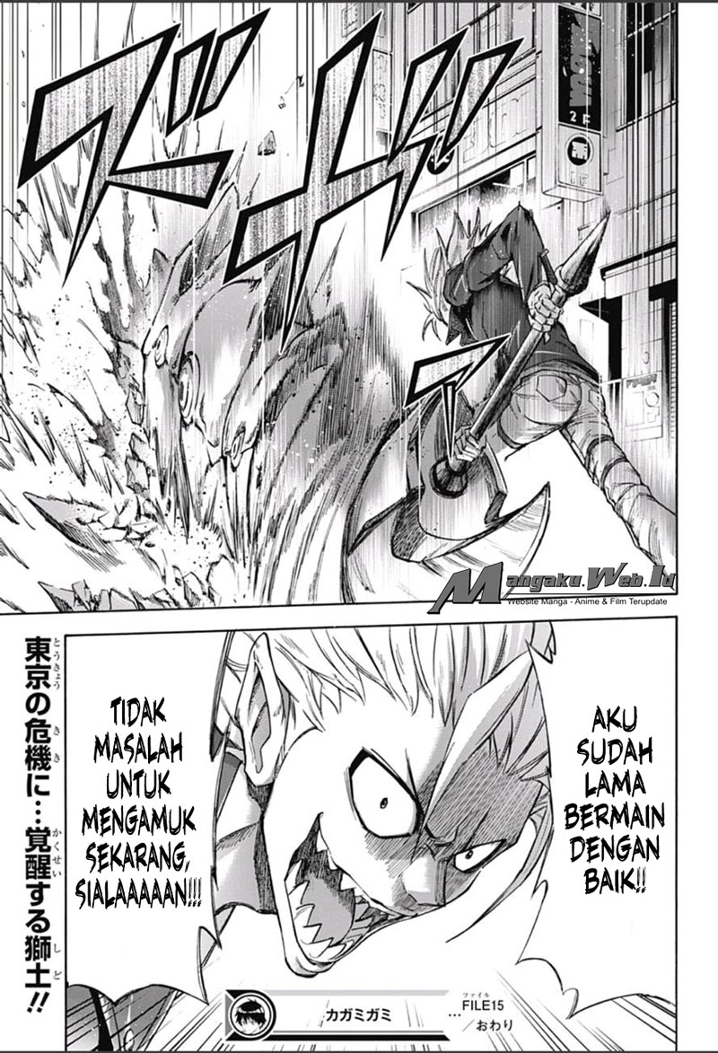 Kagamigami Chapter 15 - halaman 18