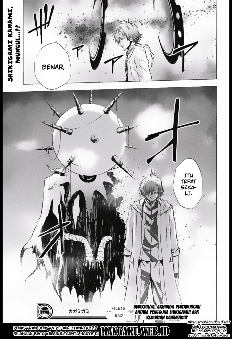 Kagamigami Chapter 16 - halaman 37