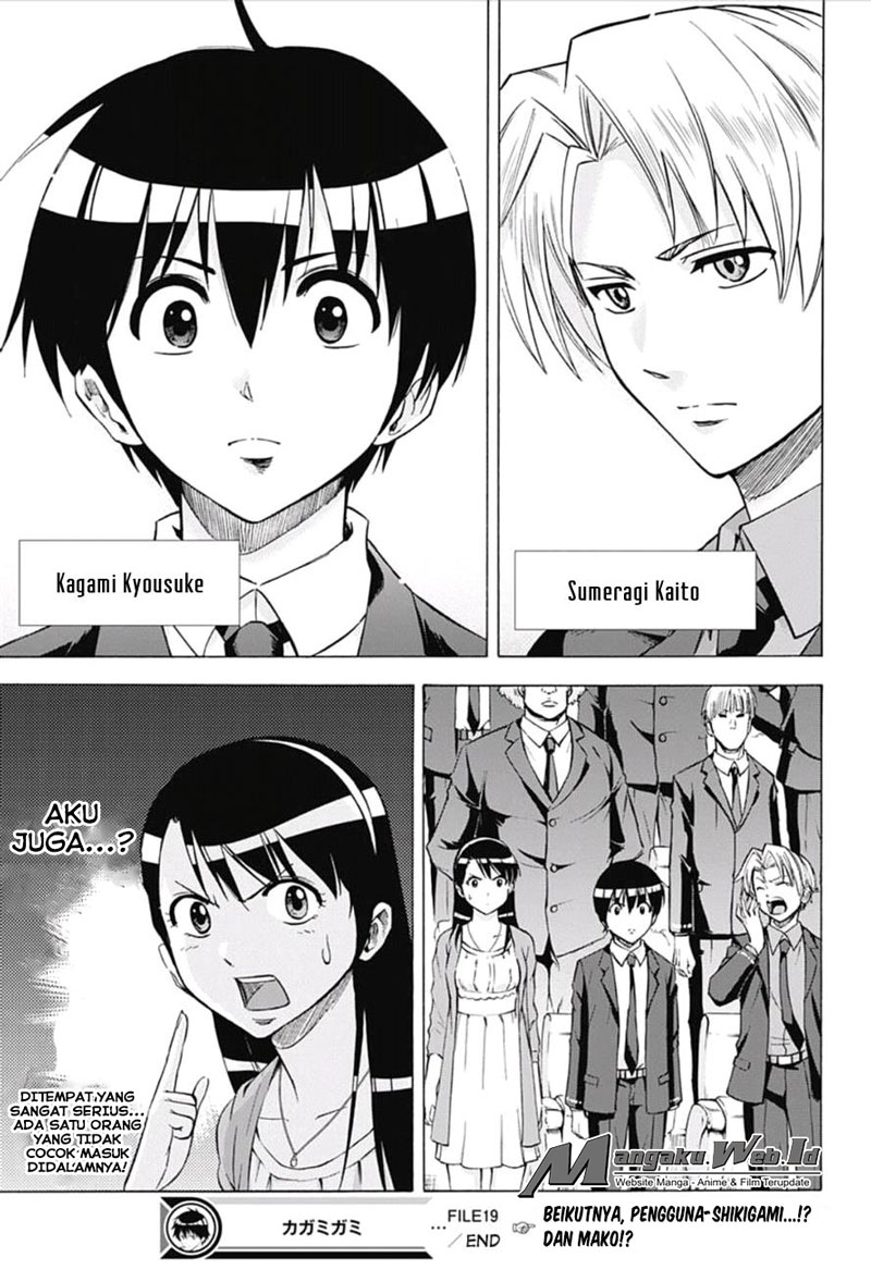 Kagamigami Chapter 19 - halaman 16
