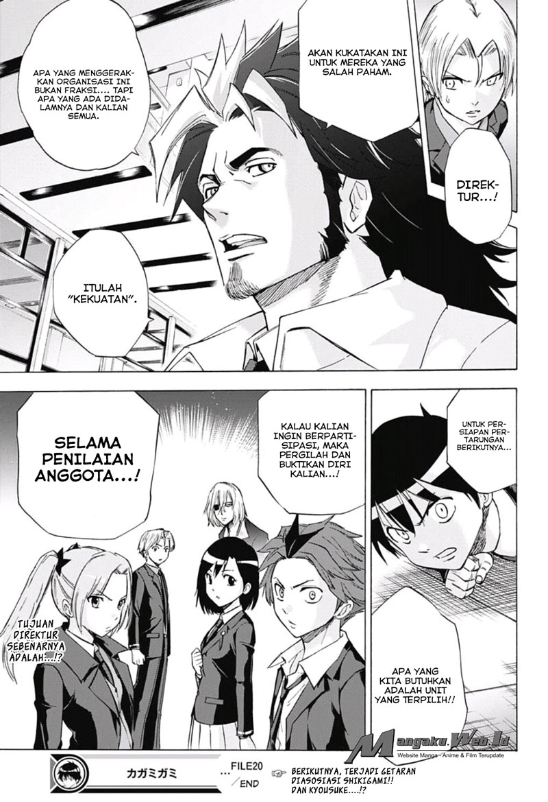 Kagamigami Chapter 20 - halaman 19