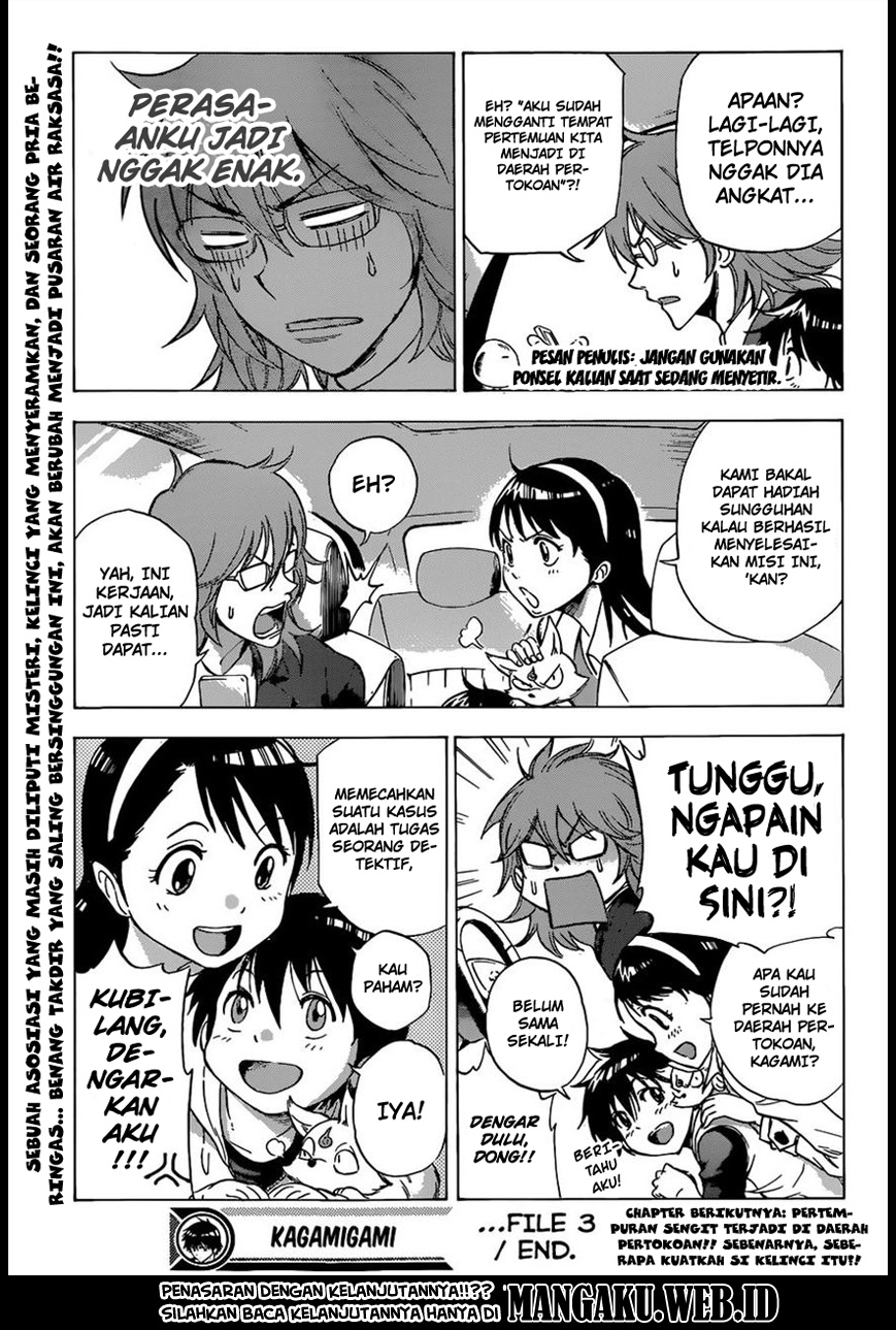 Kagamigami Chapter 3 - halaman 23