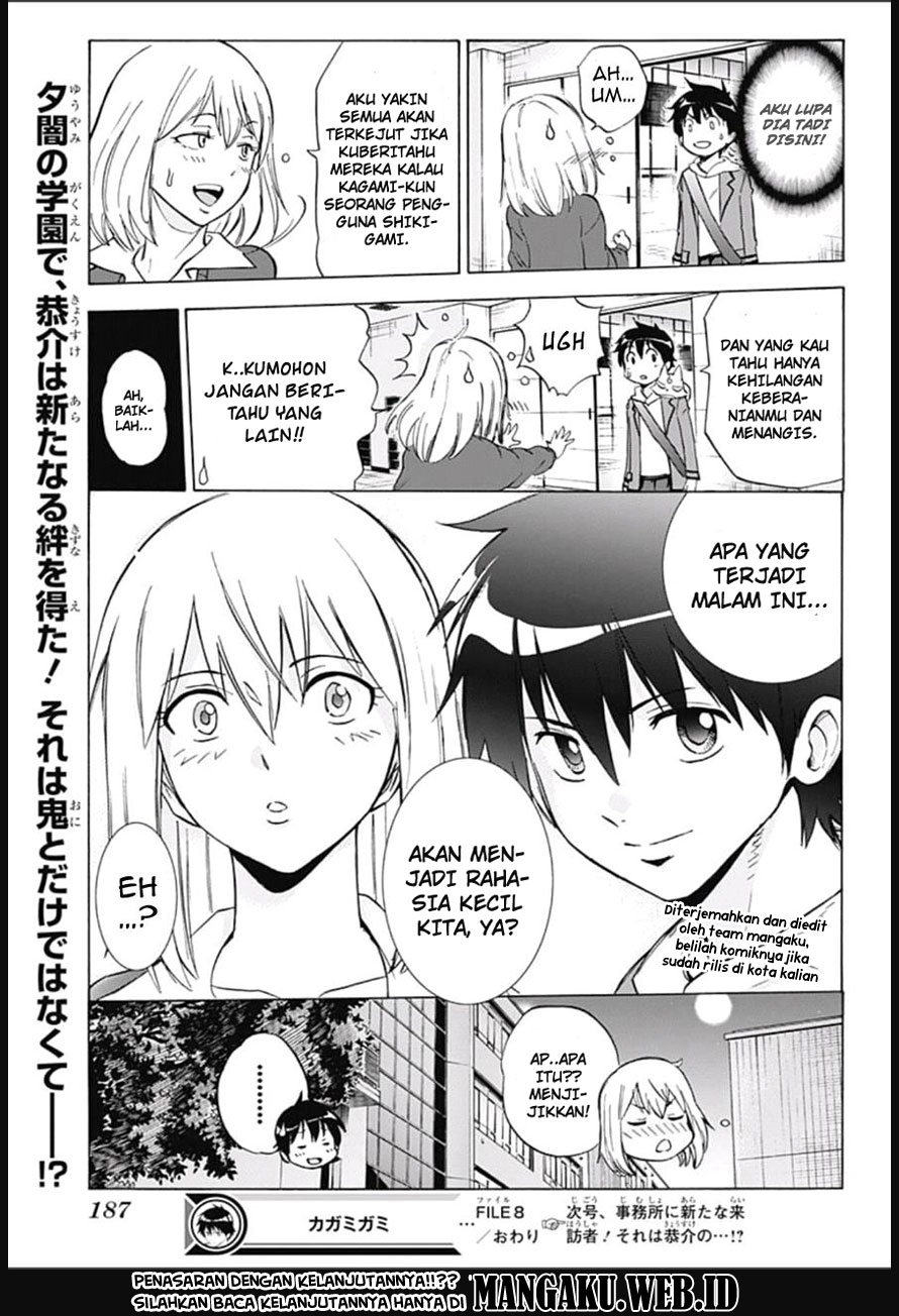 Kagamigami Chapter 8 - halaman 19