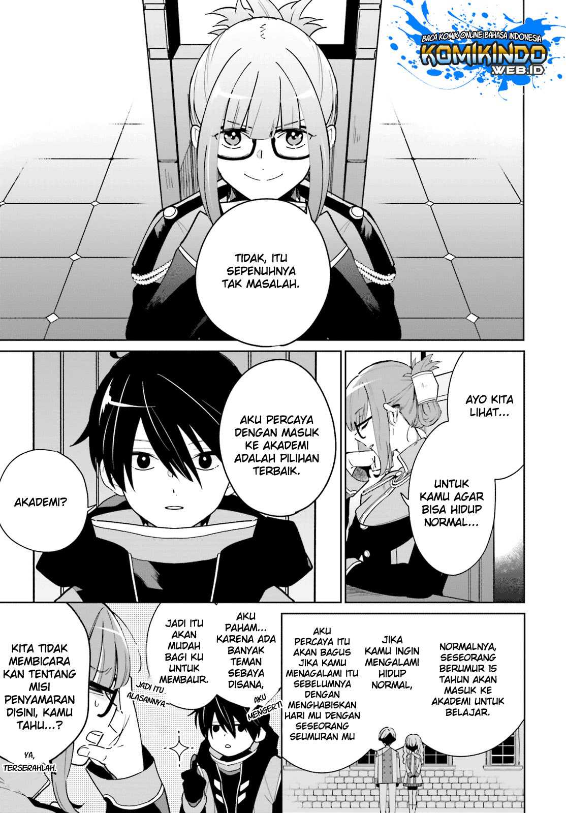 Kage no Eiyuu no Nichijou-tan Chapter 1.2 - halaman 10