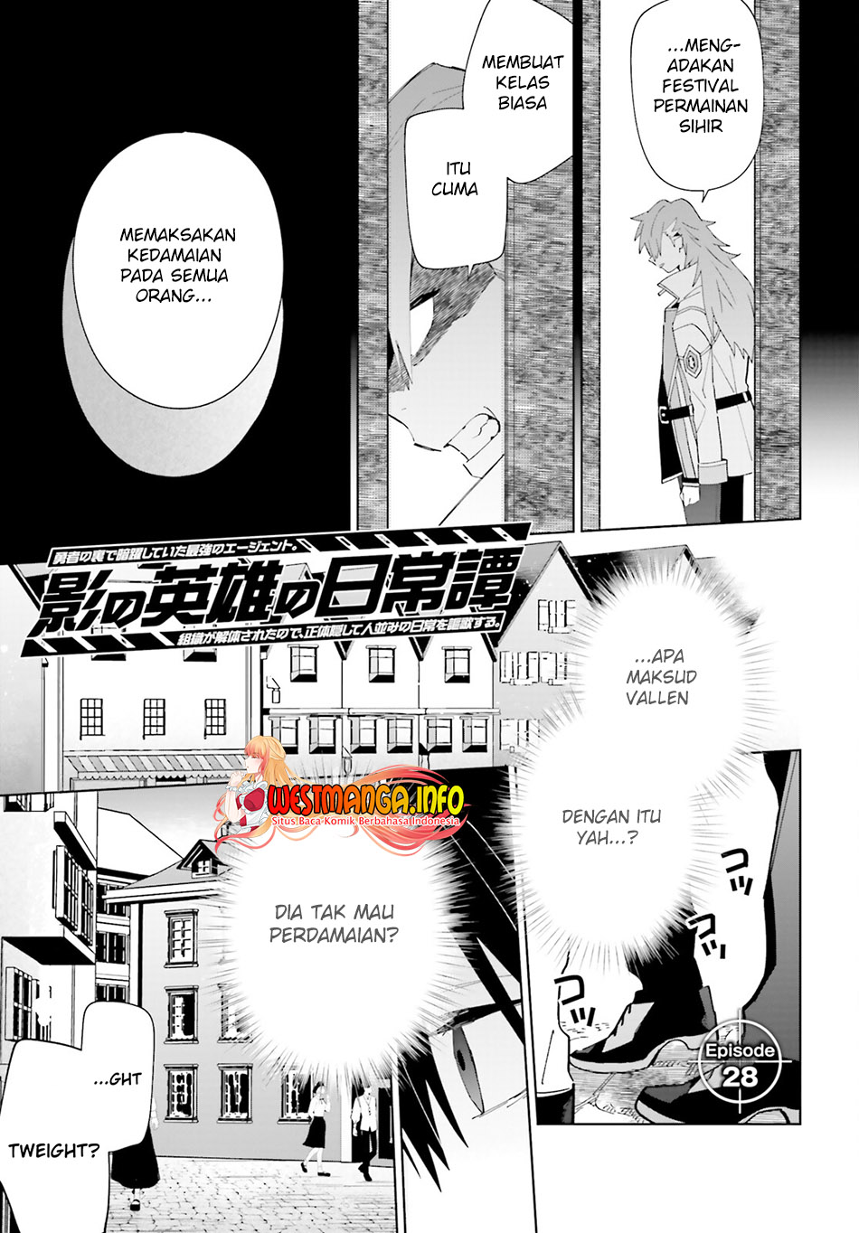 Kage no Eiyuu no Nichijou-tan Chapter 28 - halaman 2