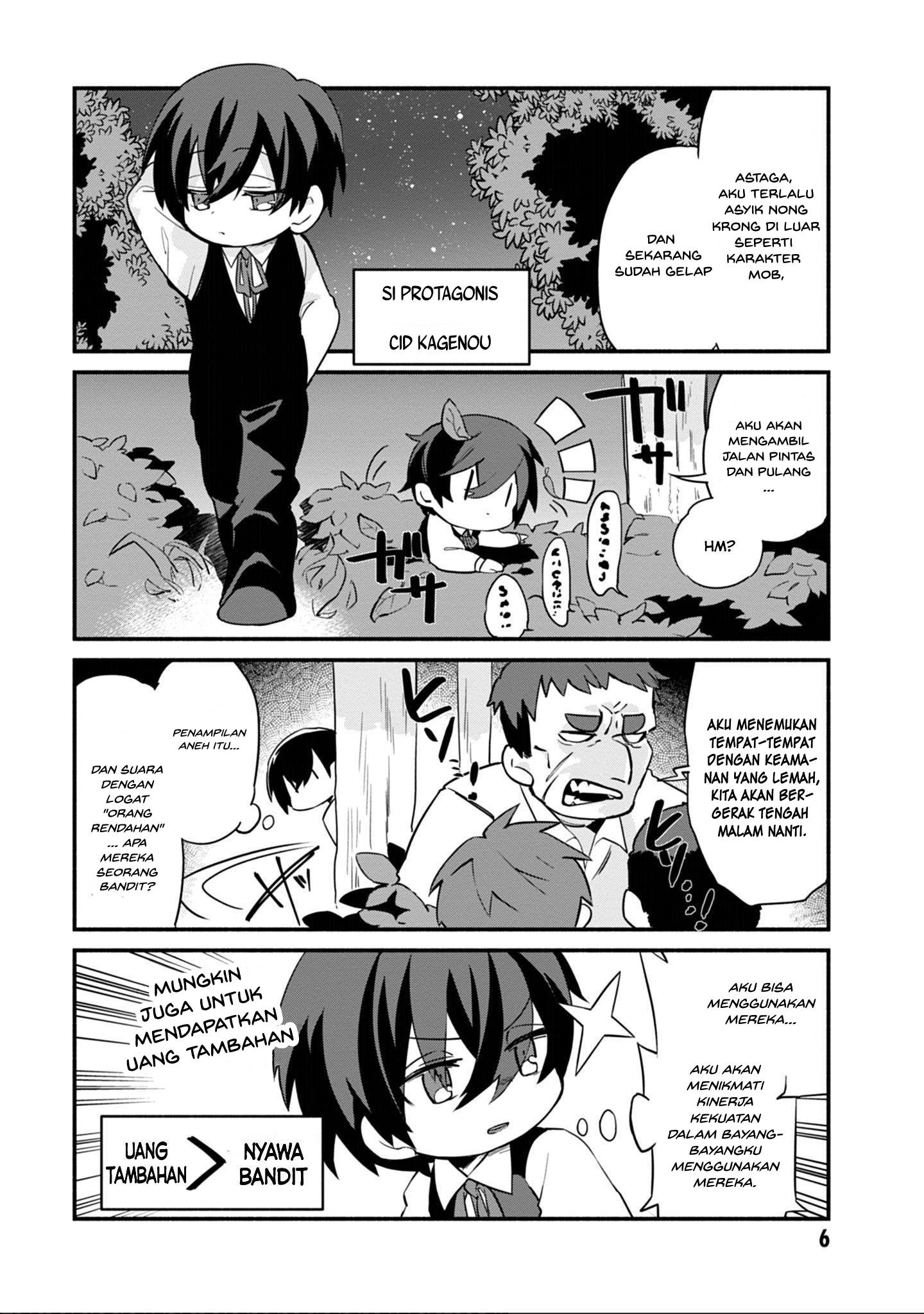 Kage no Jitsuryokusha ni Naritakute!: Shadow Gaiden Chapter 1 - halaman 4