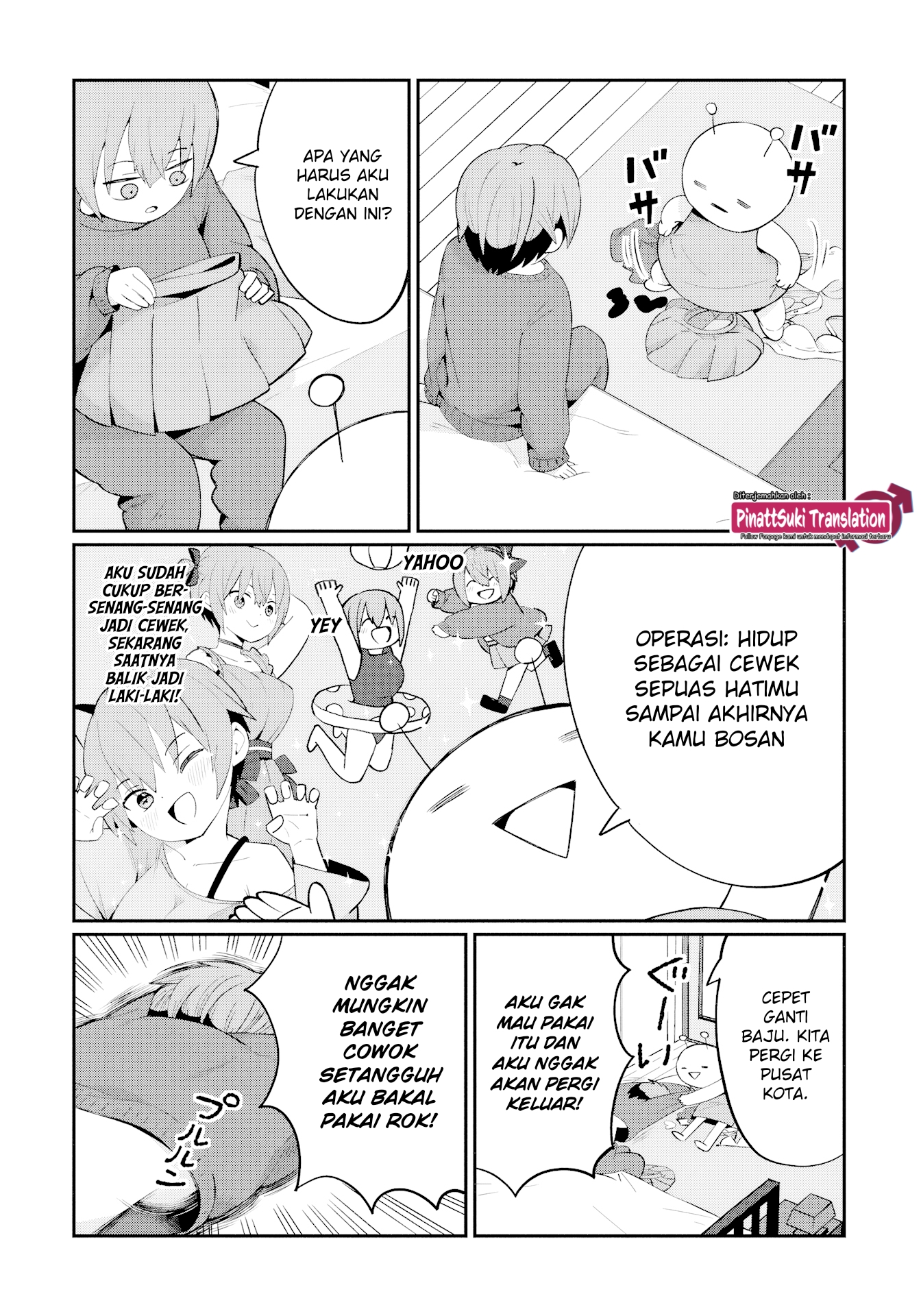 Kagetora-kun Can't Return Chapter 3 - halaman 3