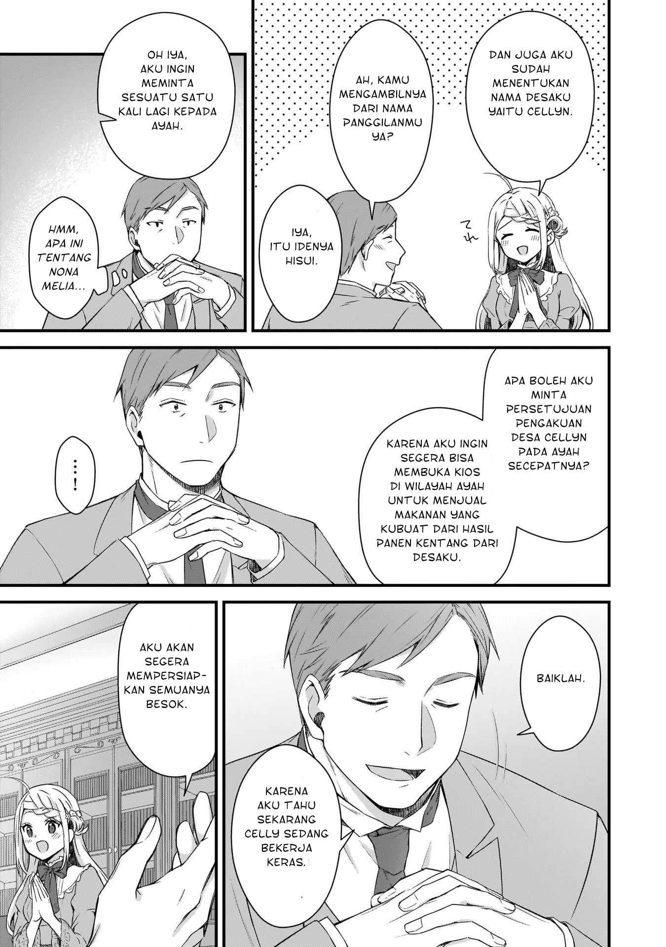 Kagonashi Reijou no Chiisana Mura: Saa, Ryouchi Unei wo Hajimemashou! Chapter 10 - halaman 28
