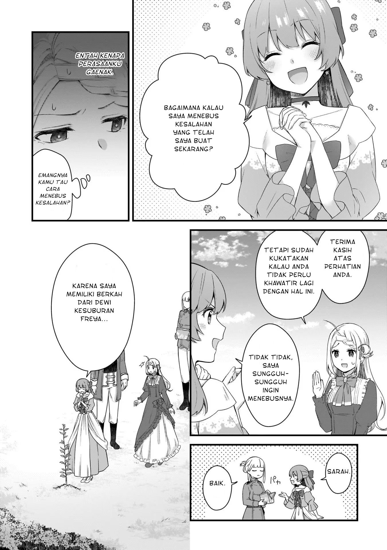Kagonashi Reijou no Chiisana Mura: Saa, Ryouchi Unei wo Hajimemashou! Chapter 12 - halaman 27