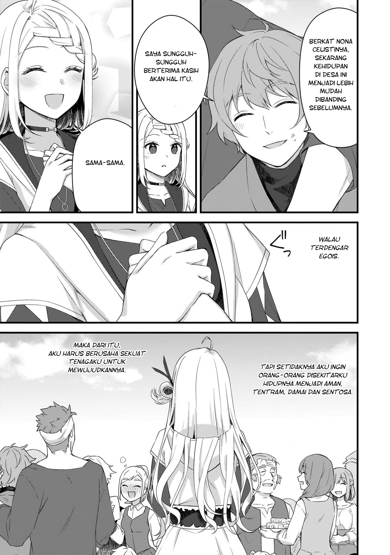 Kagonashi Reijou no Chiisana Mura: Saa, Ryouchi Unei wo Hajimemashou! Chapter 14 - halaman 28