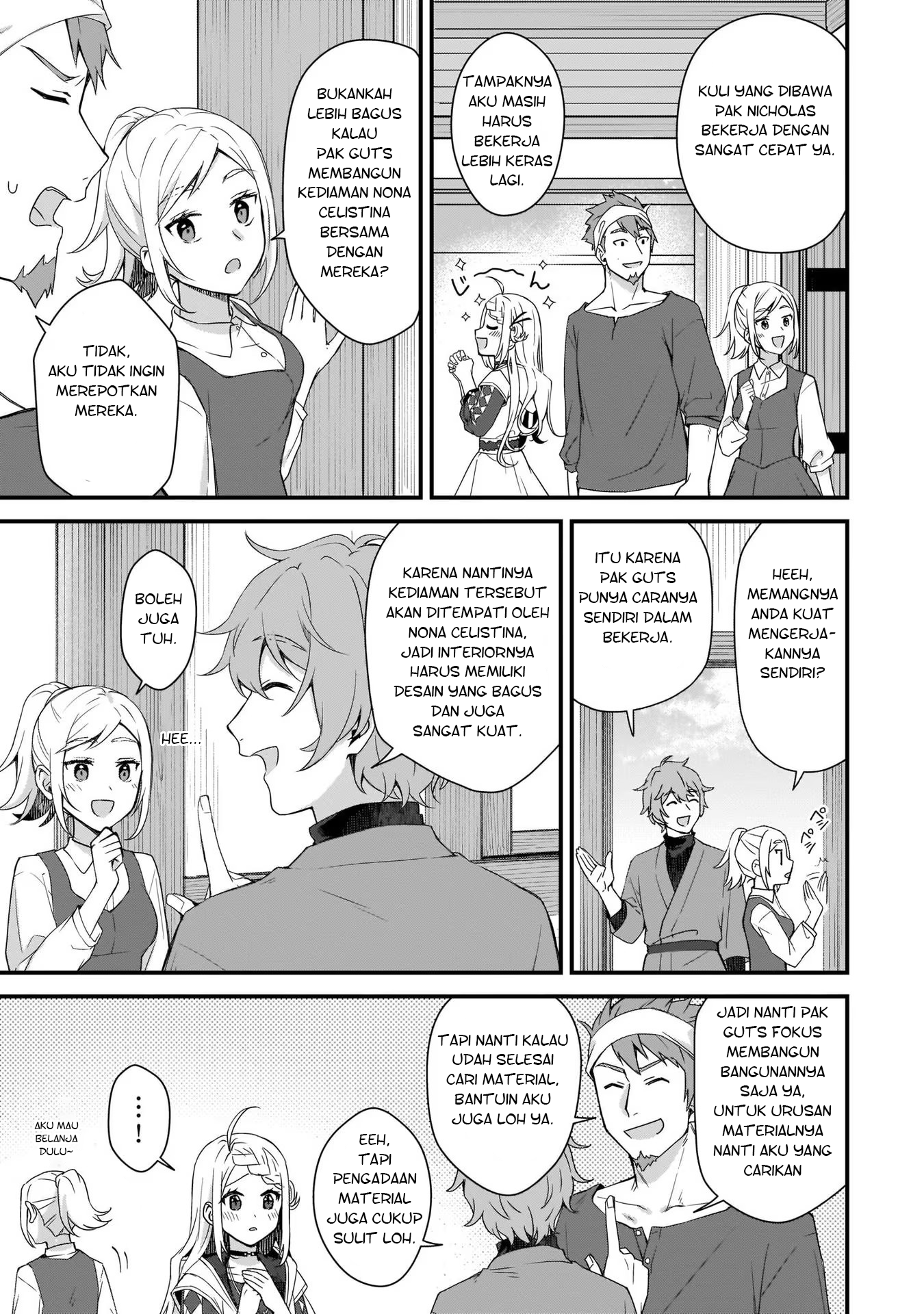 Kagonashi Reijou no Chiisana Mura: Saa, Ryouchi Unei wo Hajimemashou! Chapter 14 - halaman 4