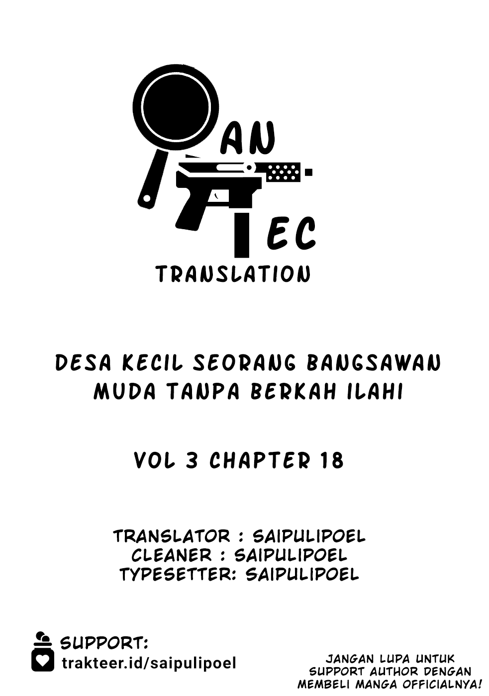 Kagonashi Reijou no Chiisana Mura: Saa, Ryouchi Unei wo Hajimemashou! Chapter 18 - halaman 1