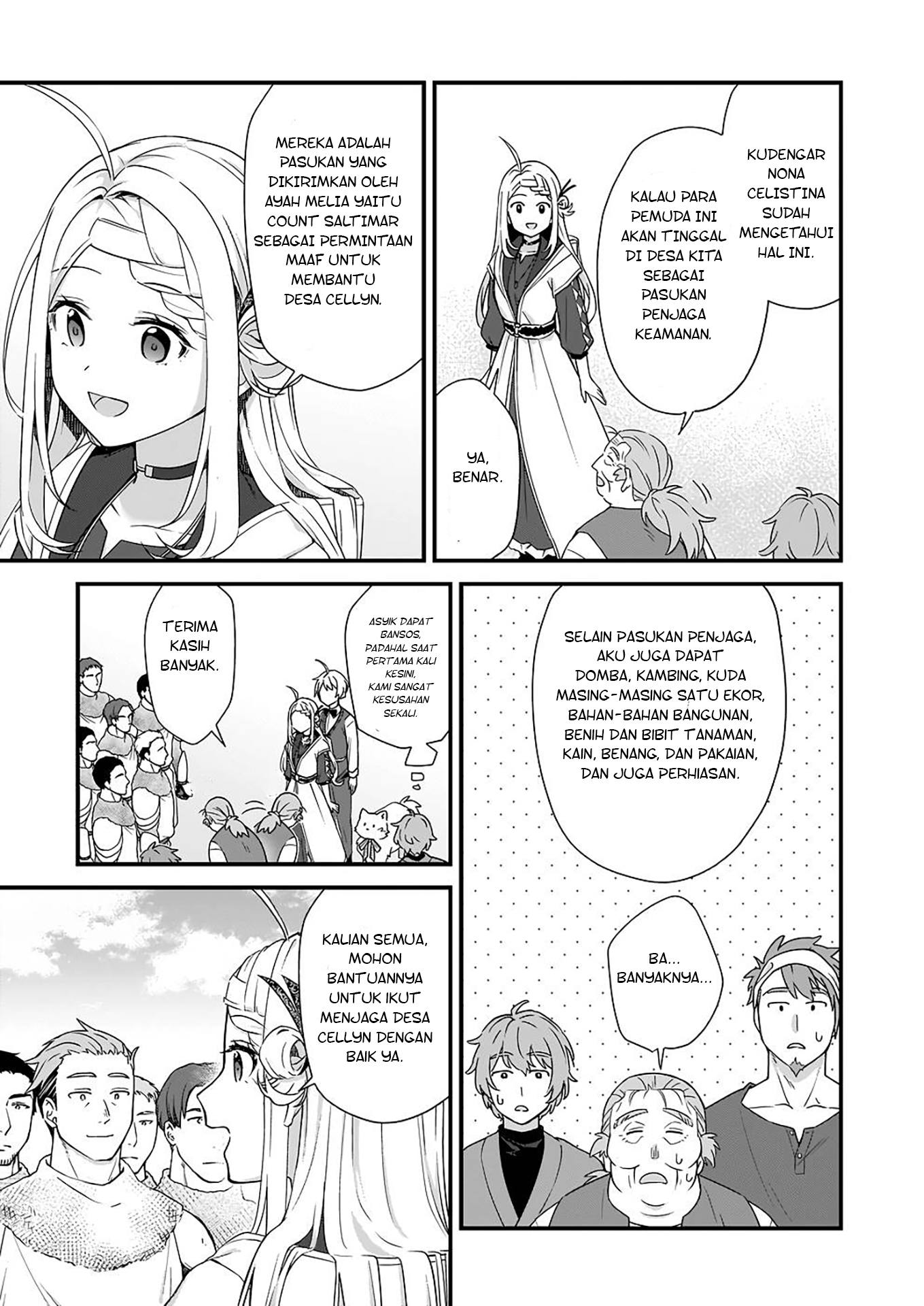 Kagonashi Reijou no Chiisana Mura: Saa, Ryouchi Unei wo Hajimemashou! Chapter 26 - halaman 6