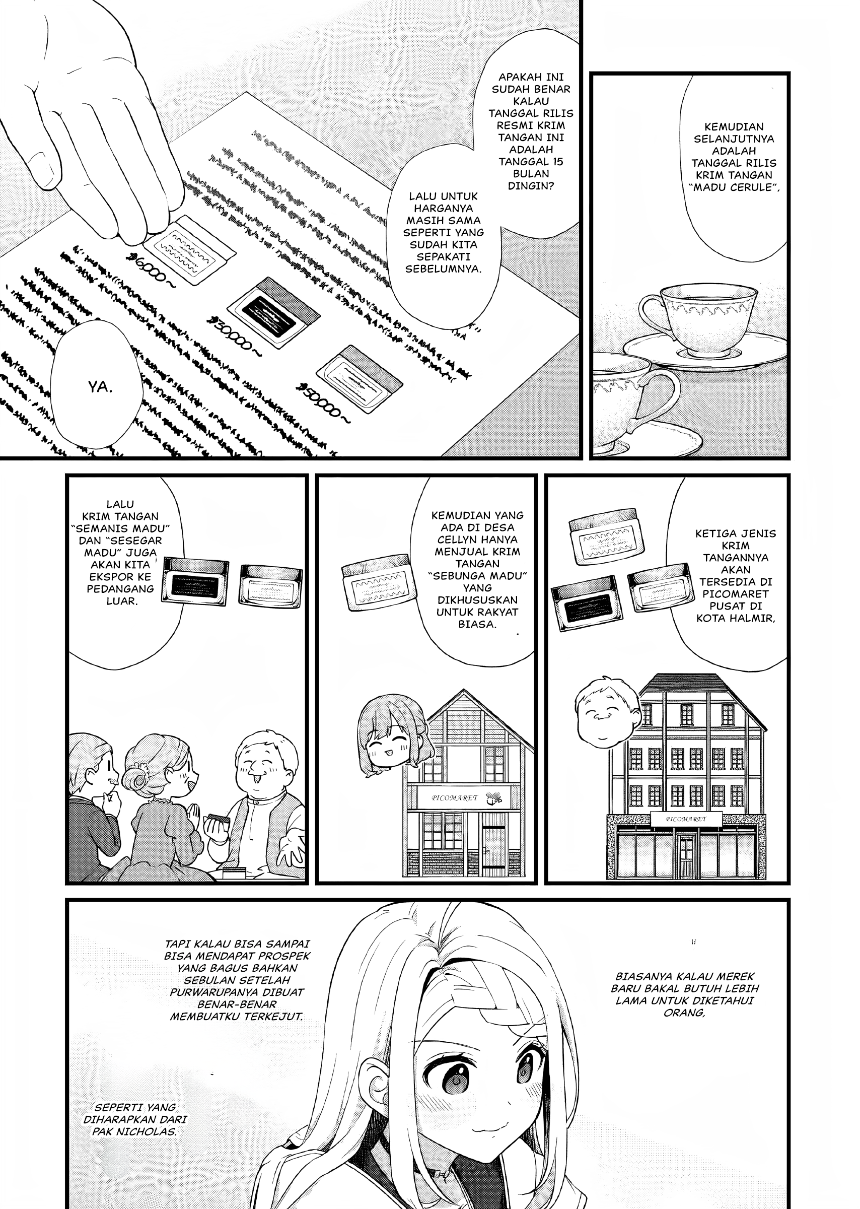 Kagonashi Reijou no Chiisana Mura: Saa, Ryouchi Unei wo Hajimemashou! Chapter 29 - halaman 12