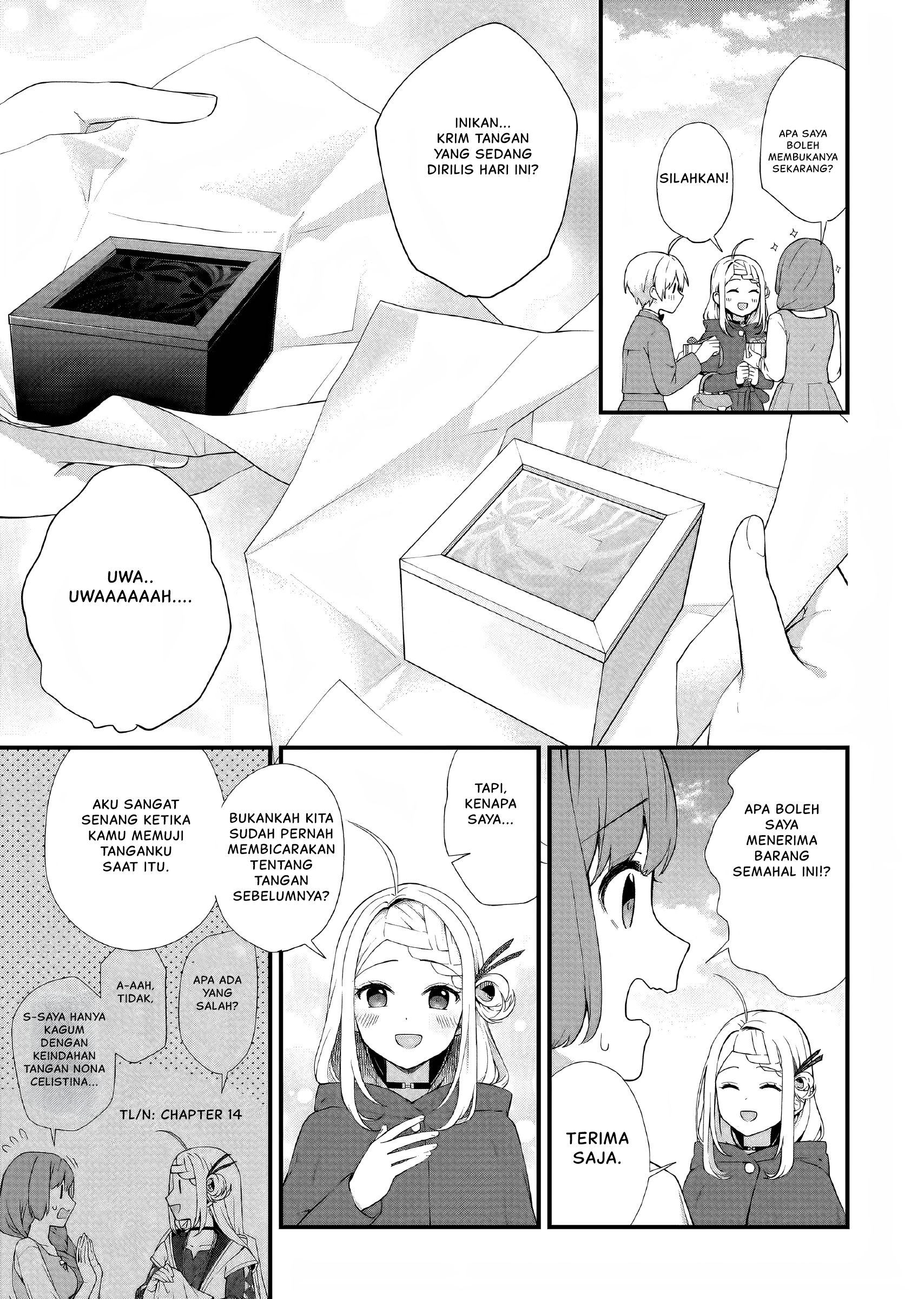 Kagonashi Reijou no Chiisana Mura: Saa, Ryouchi Unei wo Hajimemashou! Chapter 30 - halaman 14