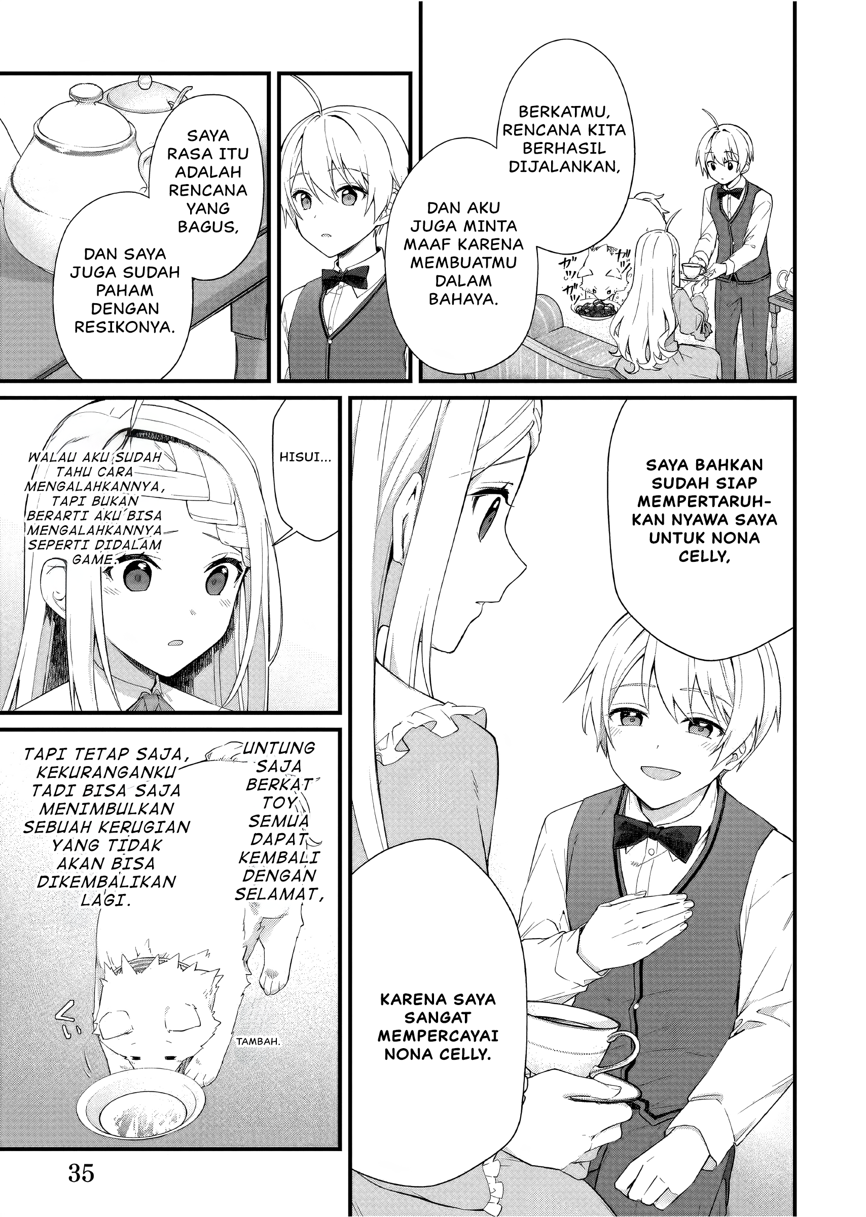 Kagonashi Reijou no Chiisana Mura: Saa, Ryouchi Unei wo Hajimemashou! Chapter 36 - halaman 10