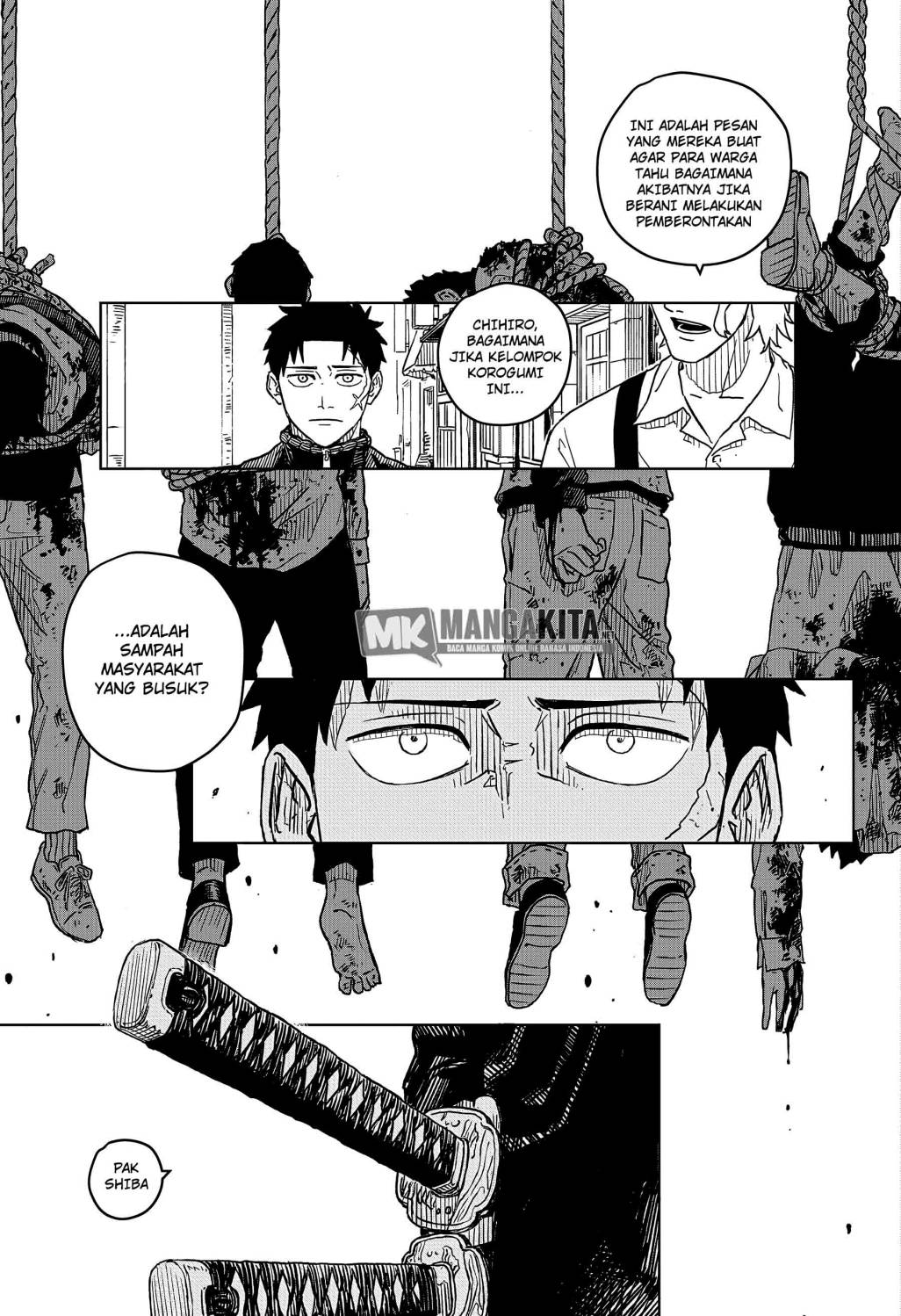 Kagurabachi Chapter 1 - halaman 36