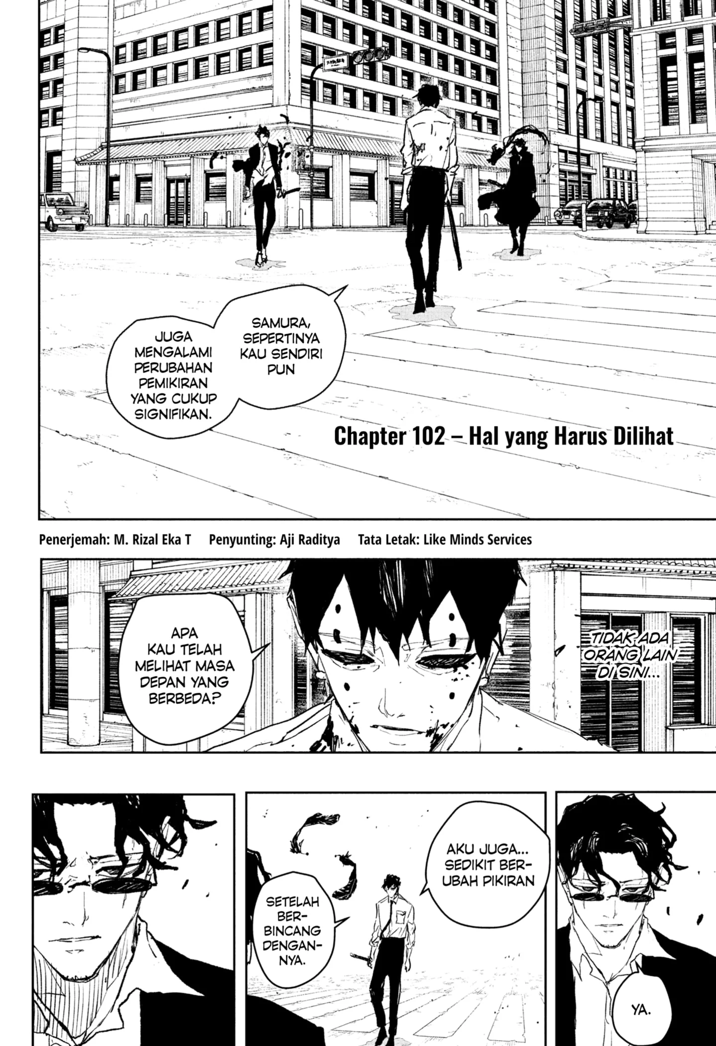 Kagurabachi Chapter 102 - halaman 2
