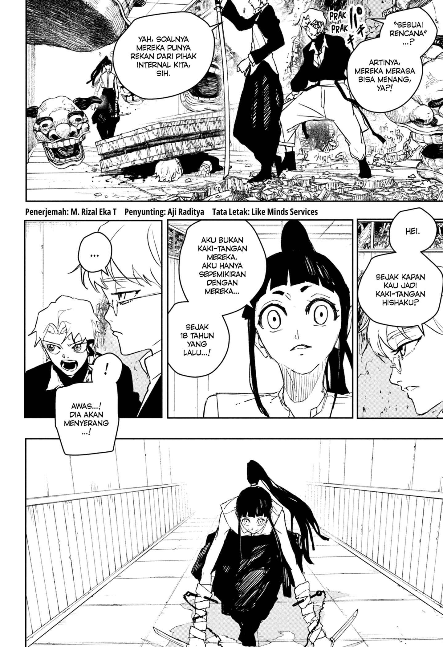 Kagurabachi Chapter 90 - halaman 2