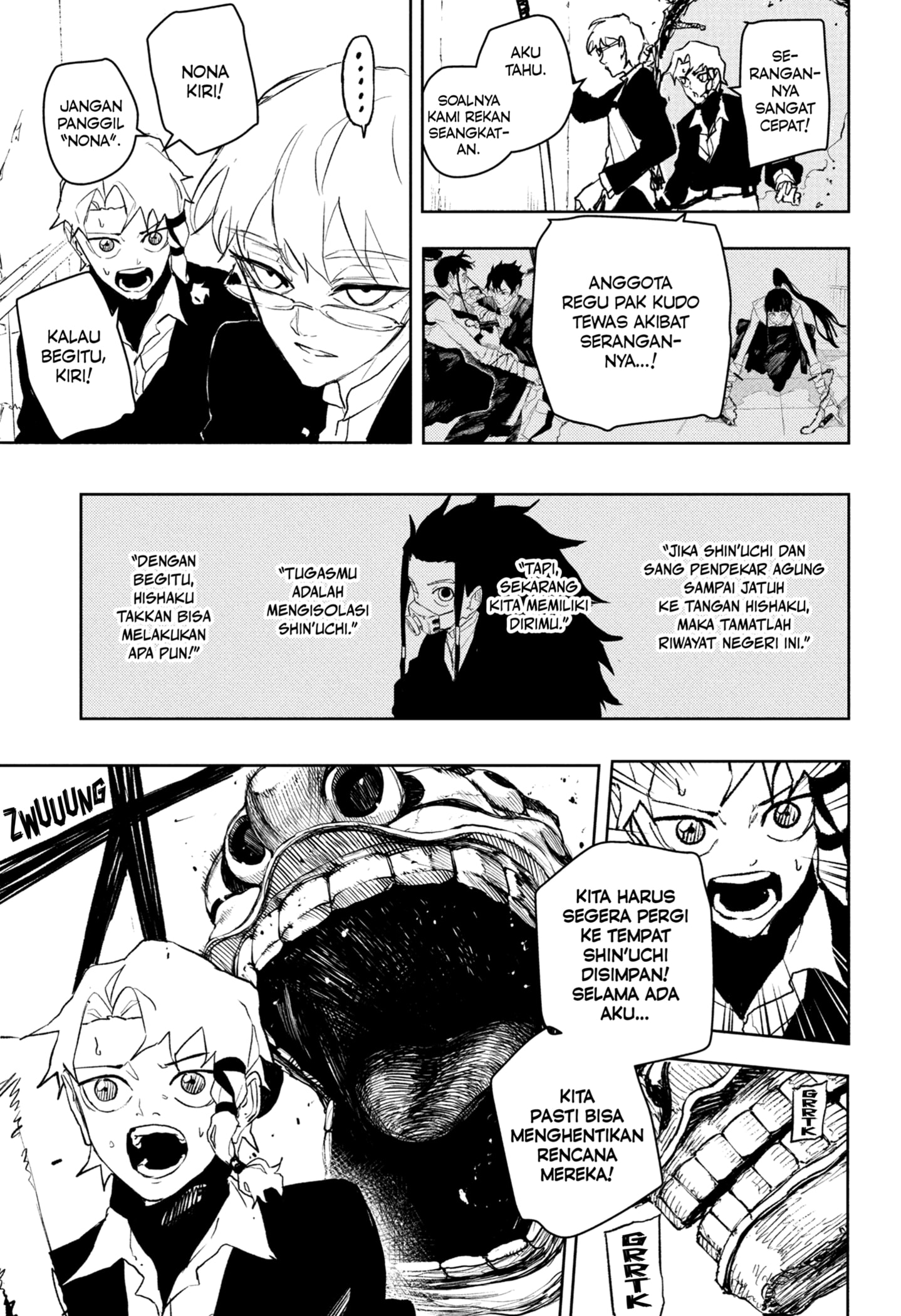 Kagurabachi Chapter 90 - halaman 3