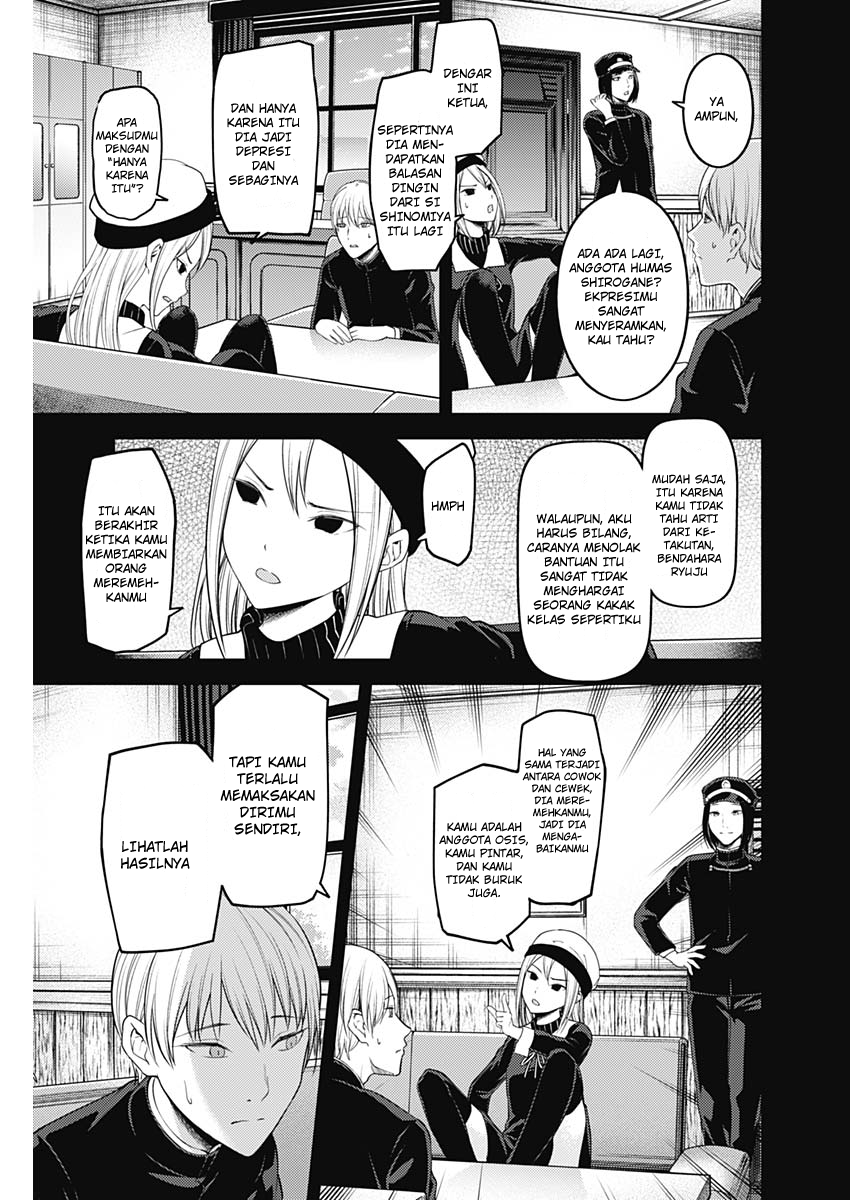 Kaguya-sama wa Kokurasetai: Tensai-tachi no Renai Zunousen Chapter 147 - halaman 10