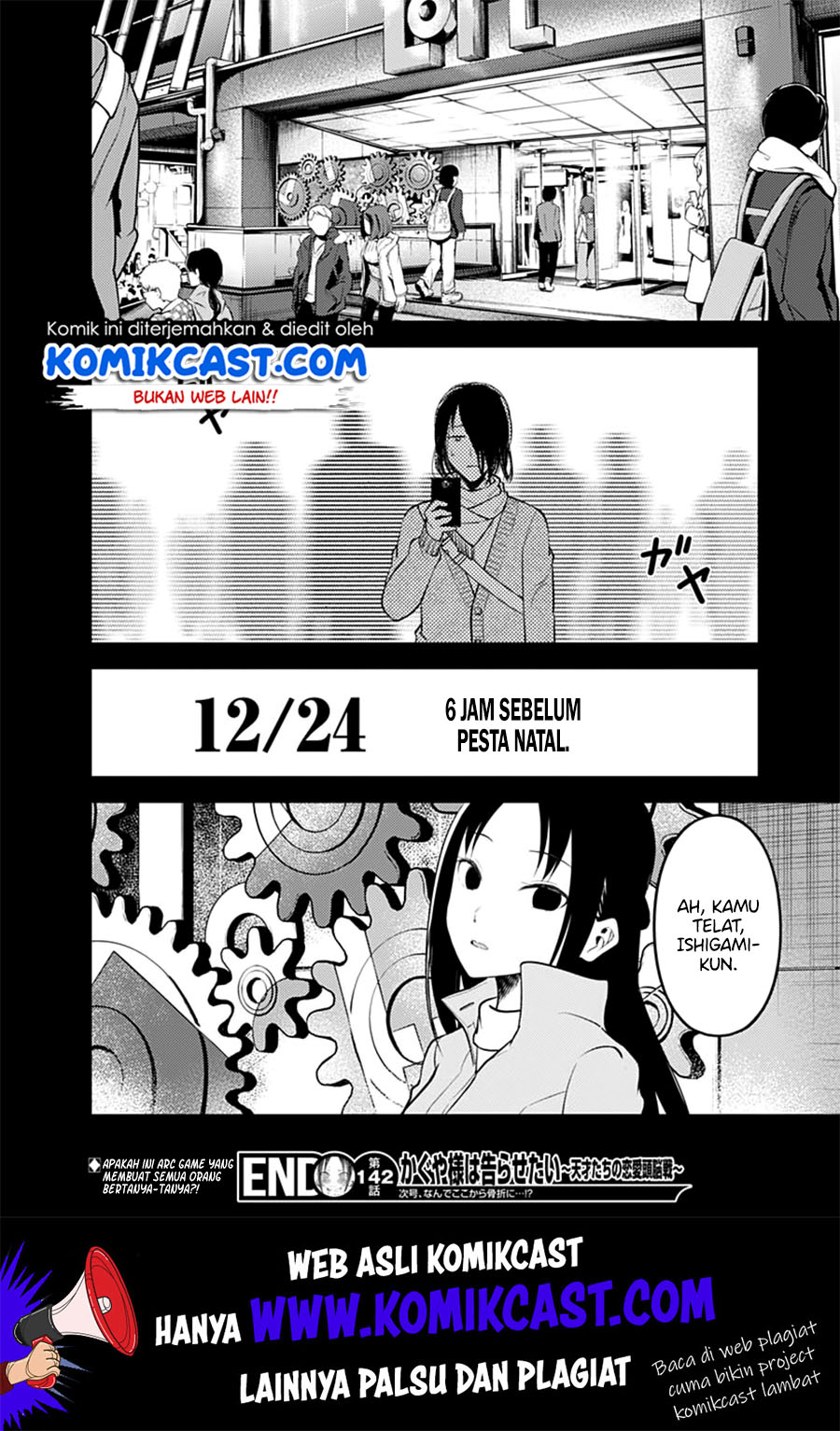 Kaguya-sama wa Kokurasetai: Tensai-tachi no Renai Zunousen Chapter 152 - halaman 19