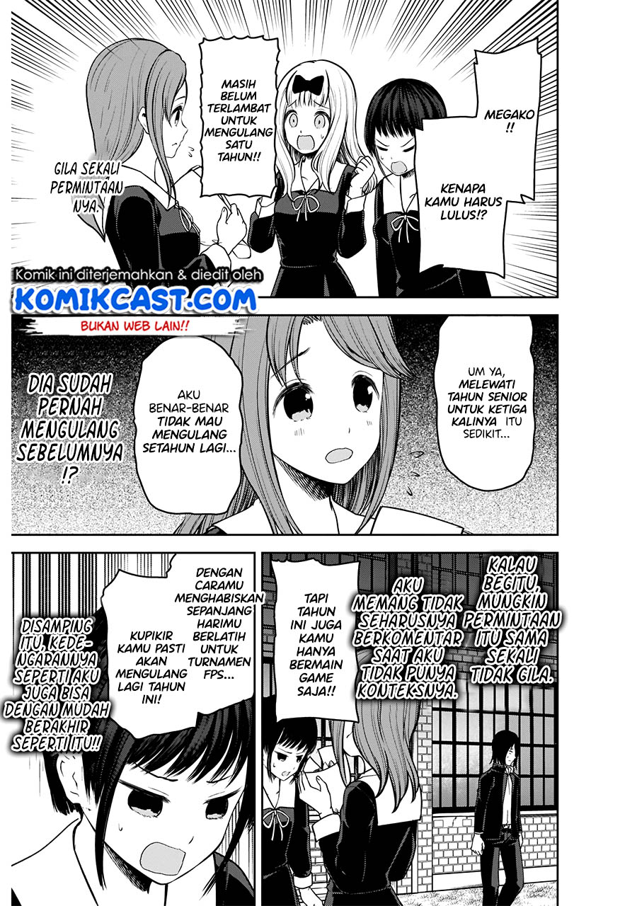 Kaguya-sama wa Kokurasetai: Tensai-tachi no Renai Zunousen Chapter 202 - halaman 6