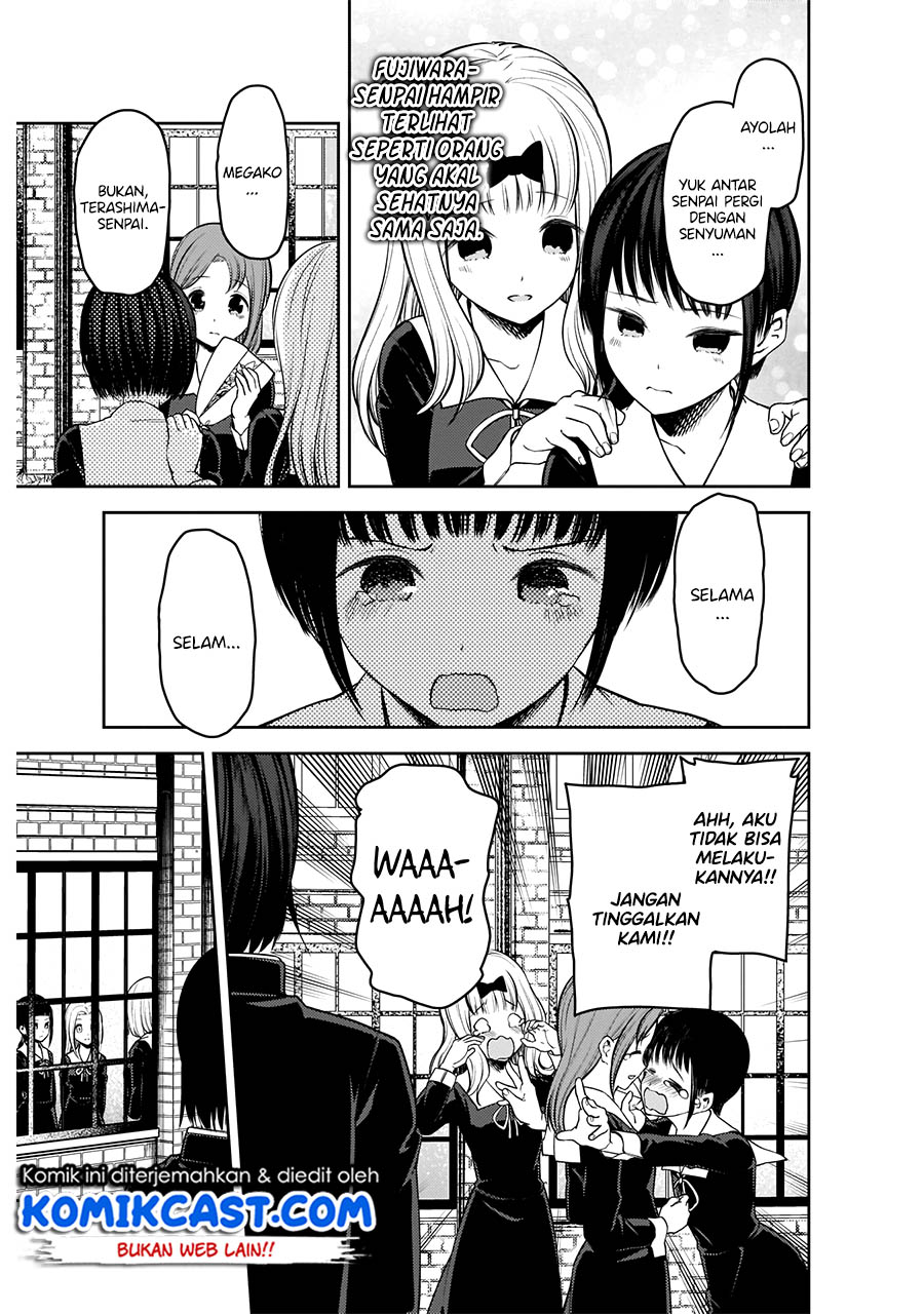 Kaguya-sama wa Kokurasetai: Tensai-tachi no Renai Zunousen Chapter 202 - halaman 8