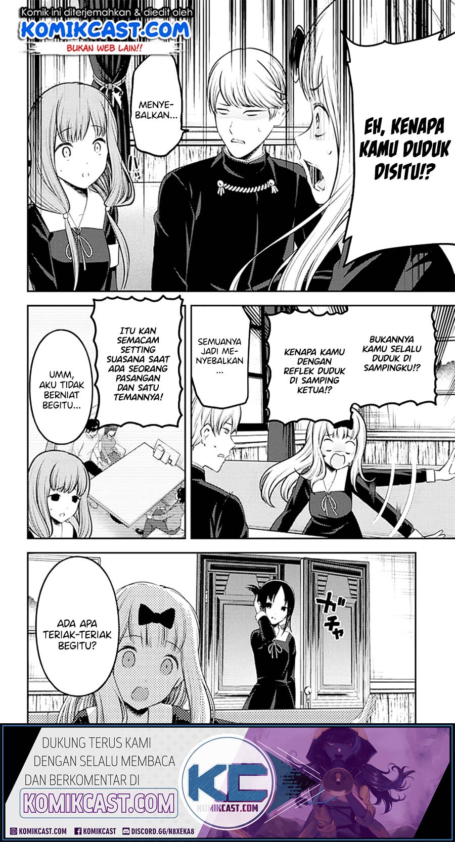 Kaguya-sama wa Kokurasetai: Tensai-tachi no Renai Zunousen Chapter 213 - halaman 11
