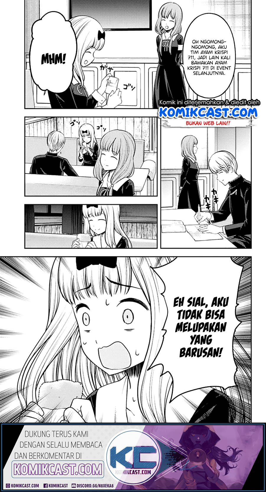 Kaguya-sama wa Kokurasetai: Tensai-tachi no Renai Zunousen Chapter 213 - halaman 6