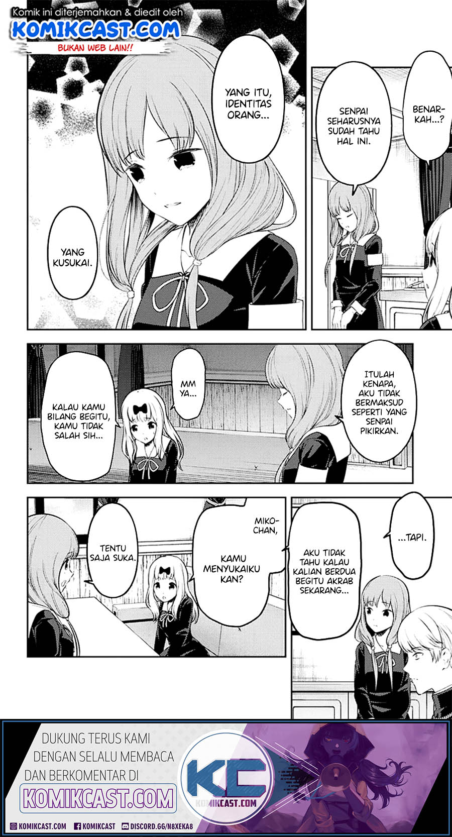 Kaguya-sama wa Kokurasetai: Tensai-tachi no Renai Zunousen Chapter 213 - halaman 9
