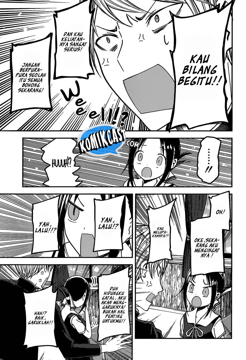 Kaguya-sama wa Kokurasetai: Tensai-tachi no Renai Zunousen Chapter 37 - halaman 12